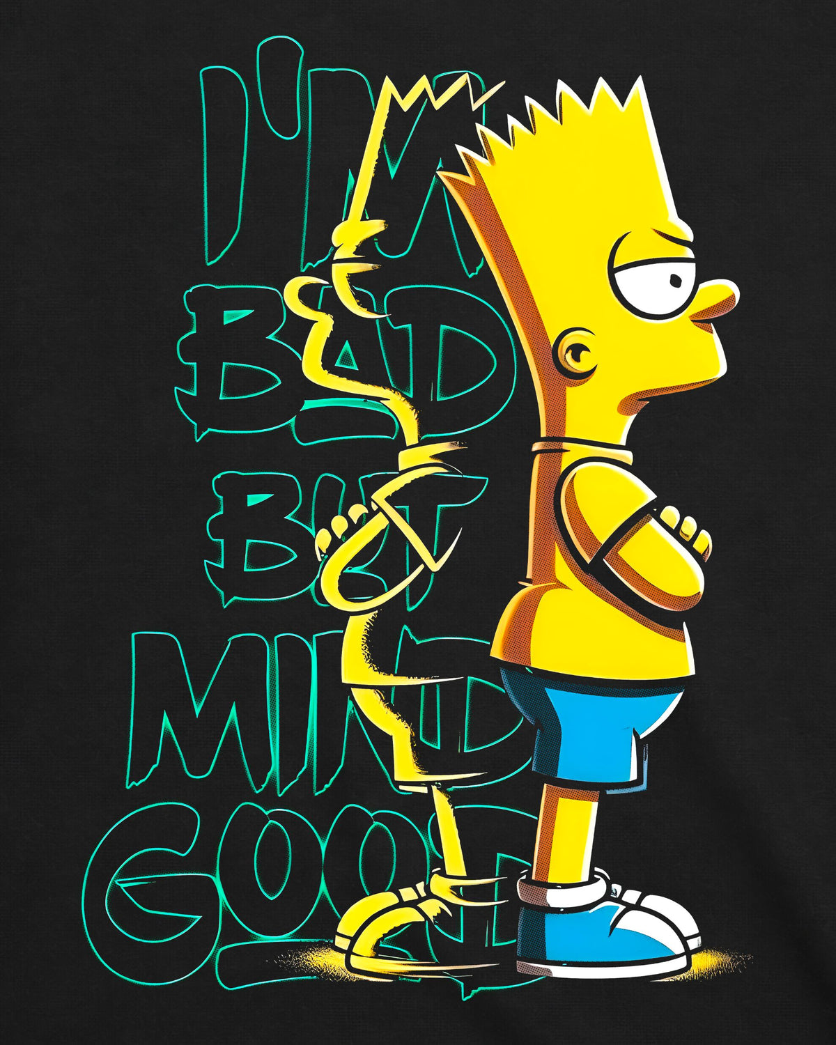Camiseta Os Simpsons – The Good Bad Boy