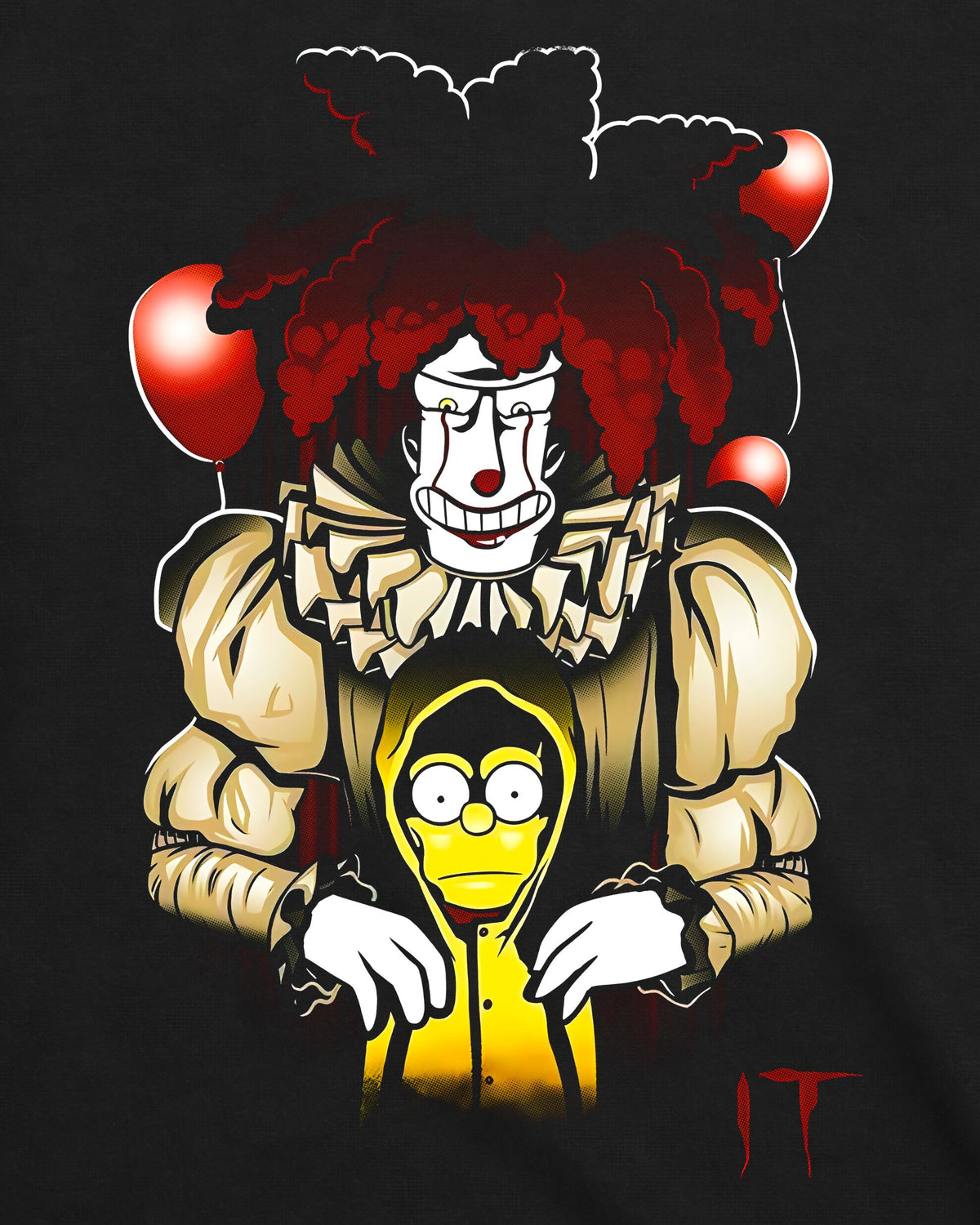 Camiseta Os Simpsons – Krusty The Pennywise