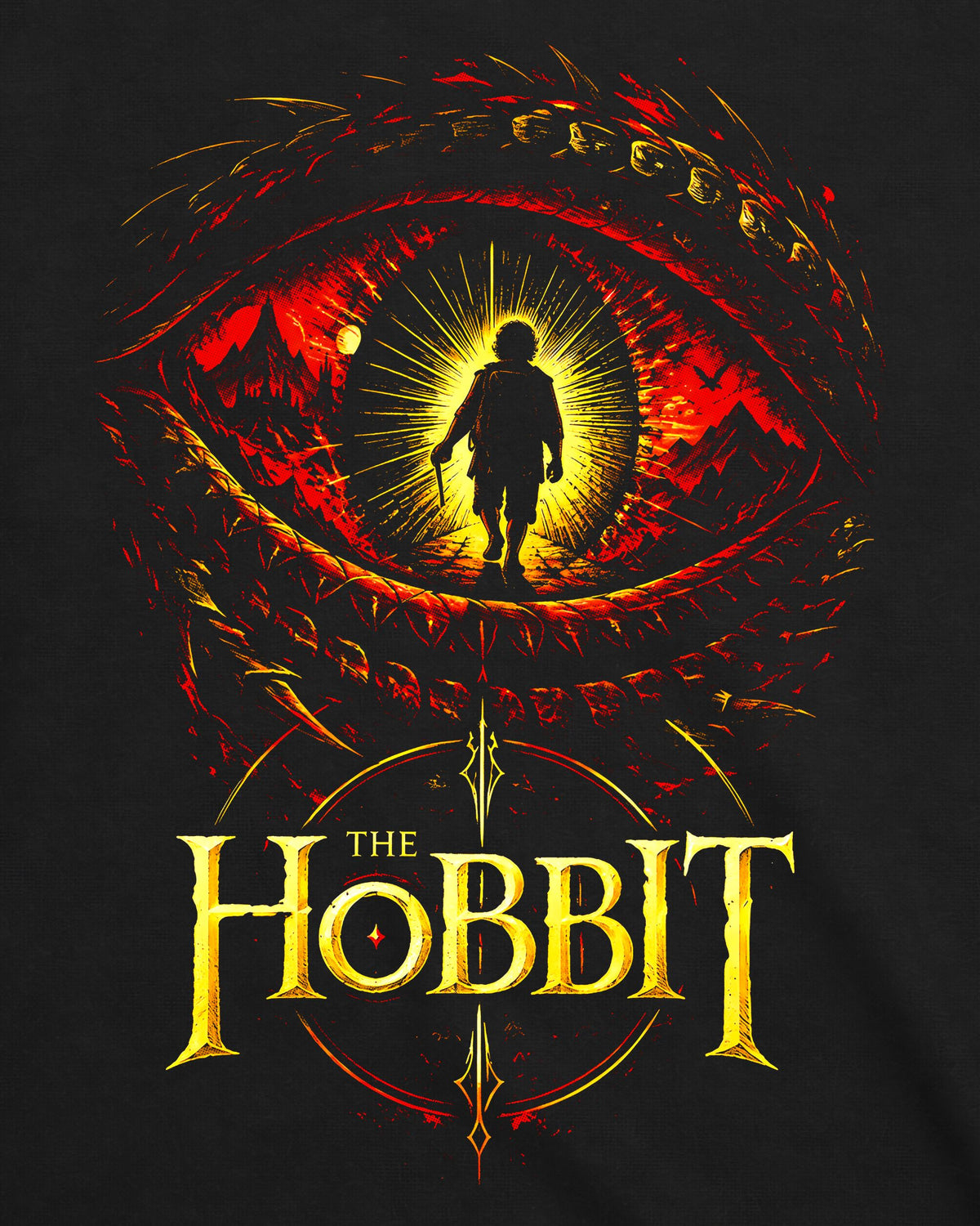 Camiseta O Hobbit – Inside the Eye of Smaug
