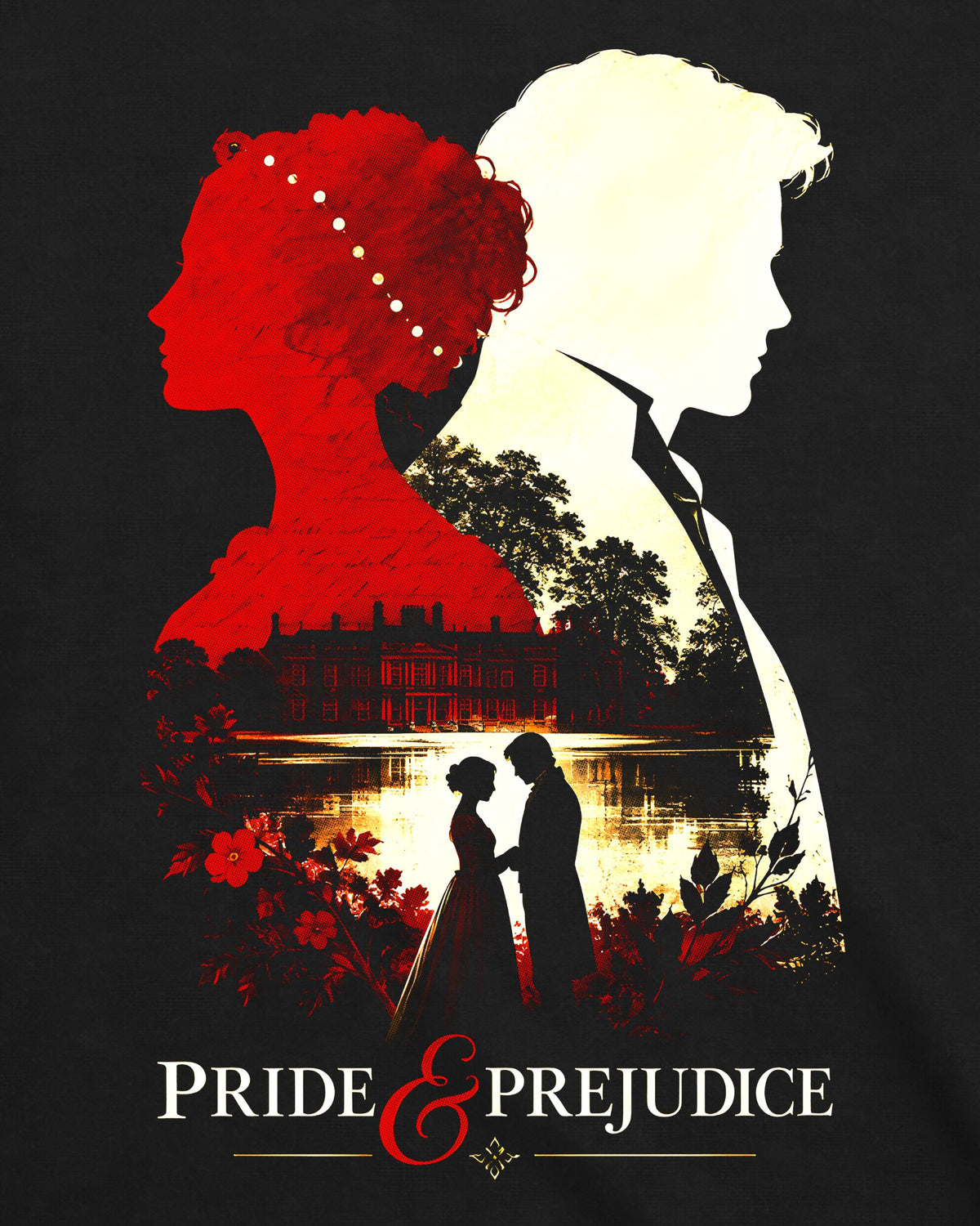 Camiseta Orgulho e Preconceito – The Lake at Pemberley
