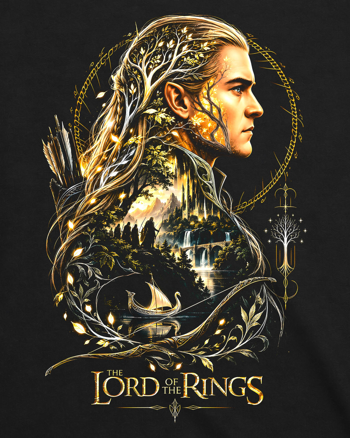 Camiseta O Senhor dos Anéis – Legolas