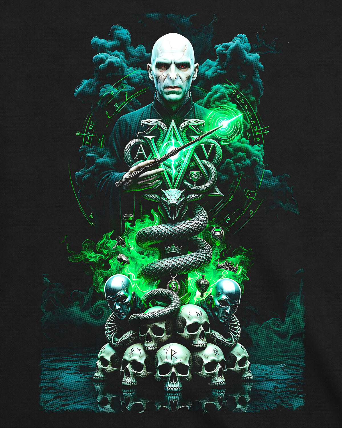 Camiseta Harry Potter – The Heir of Slytherin