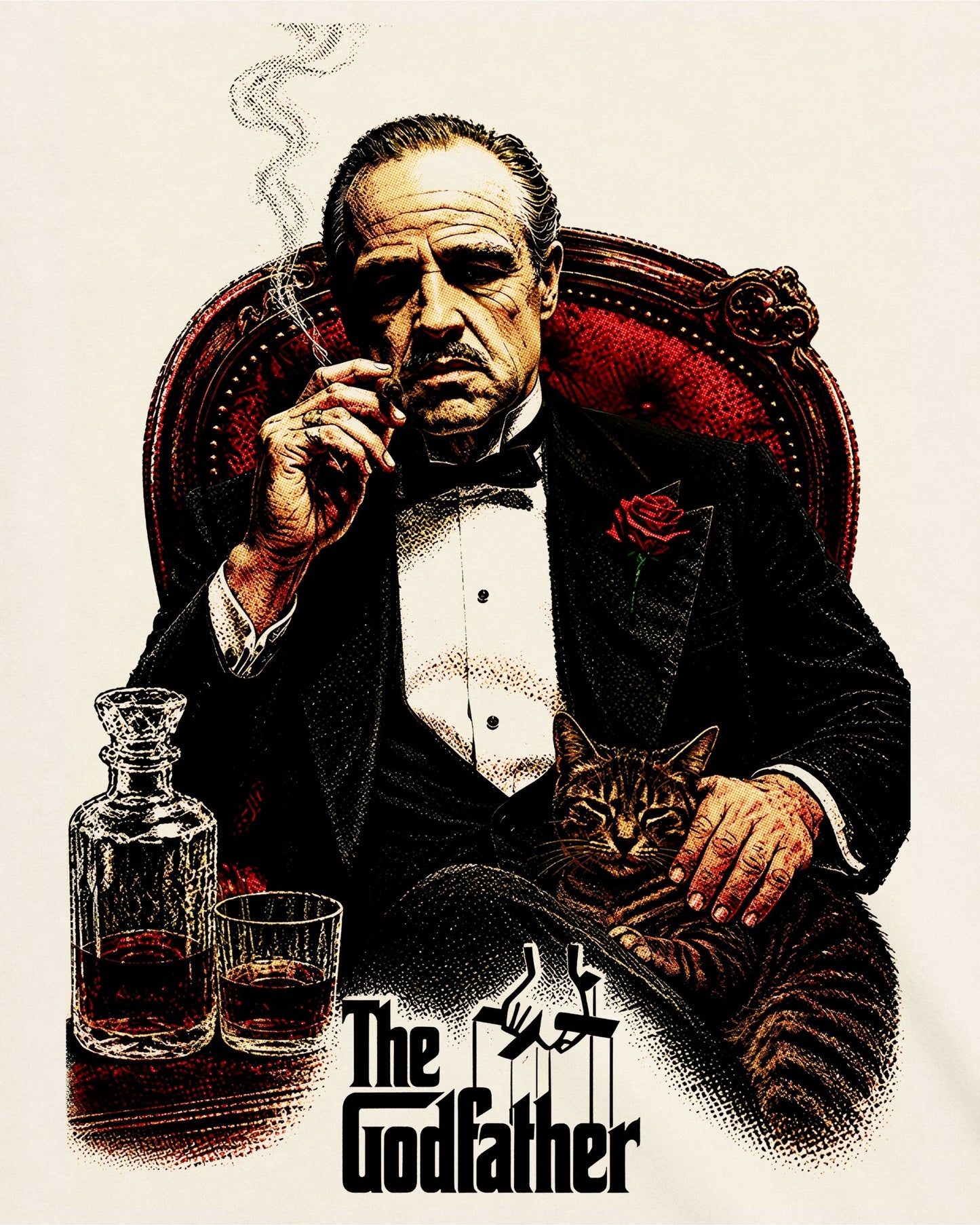 Camiseta Off-White O Poderoso Chefão – Godfather Icon