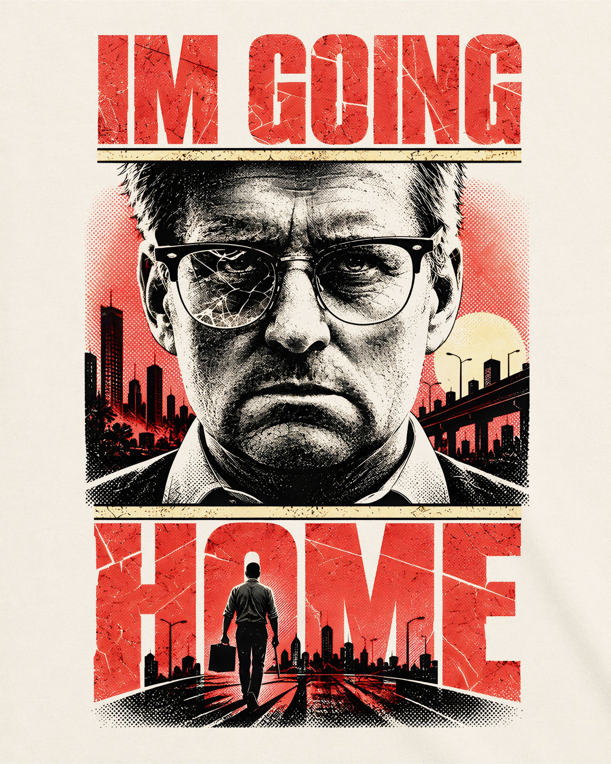 Camiseta Off-White Um Dia de Fúria – I'm Going Home