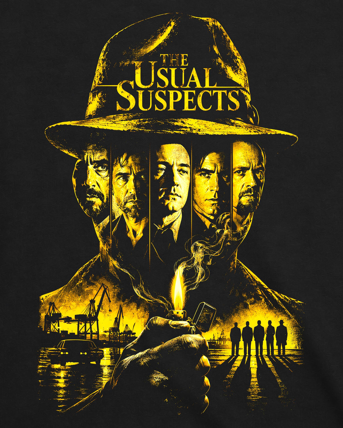 Camiseta Os Suspeitos – Keyser Söze Silhouette