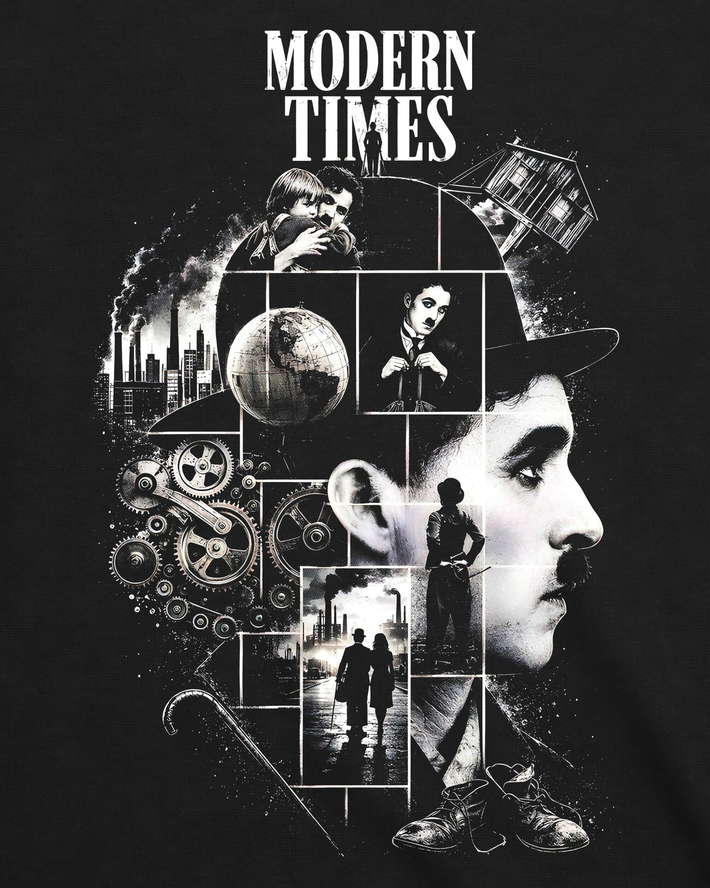 Camiseta Tempos Modernos – Frames of a Tramp