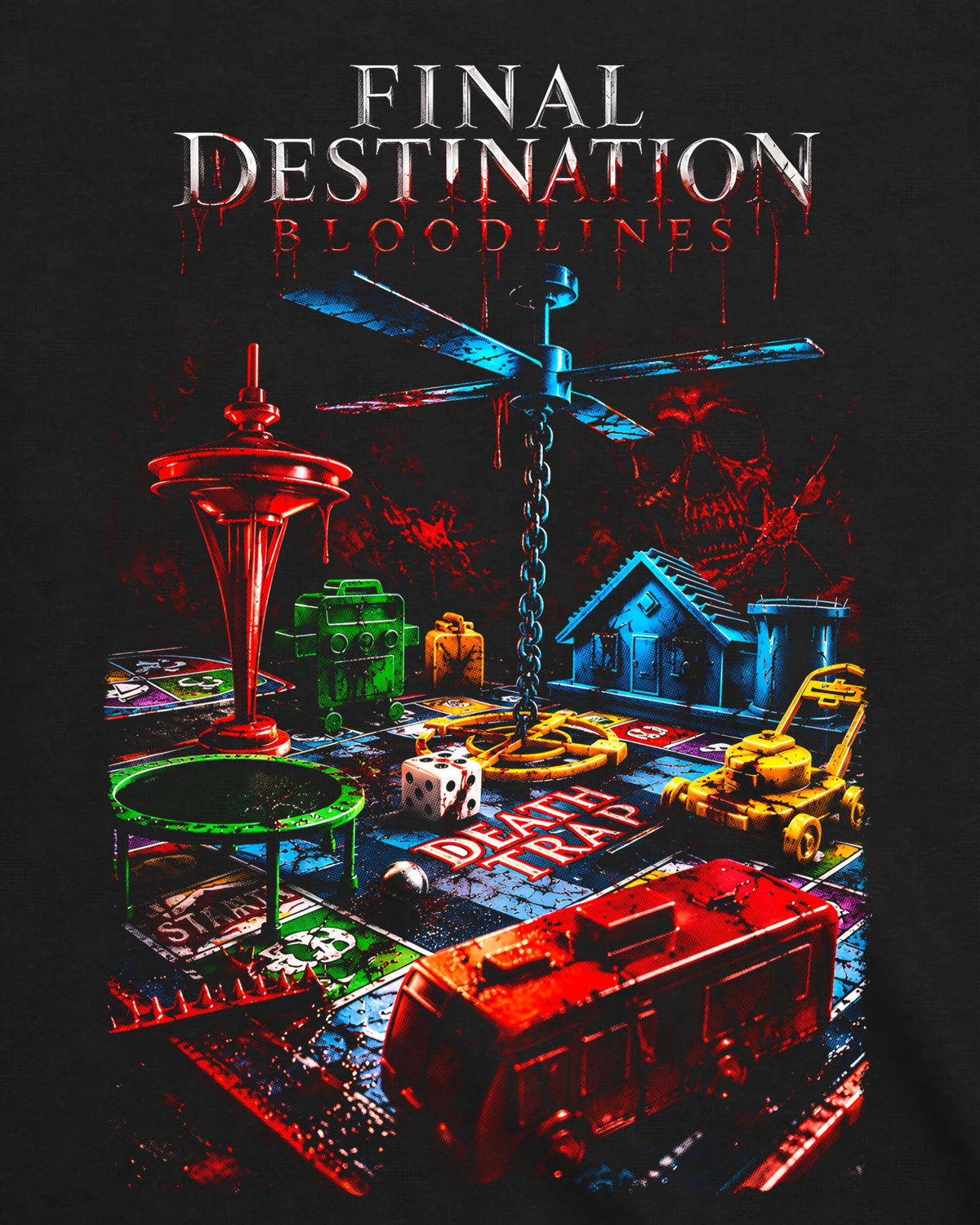Camiseta Premonição – Death Trap