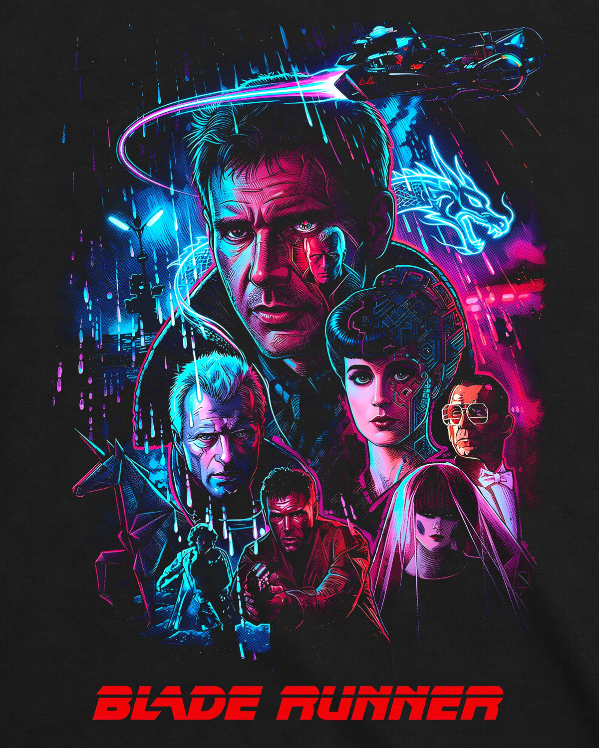 Camiseta Blade Runner – More Human Than Human