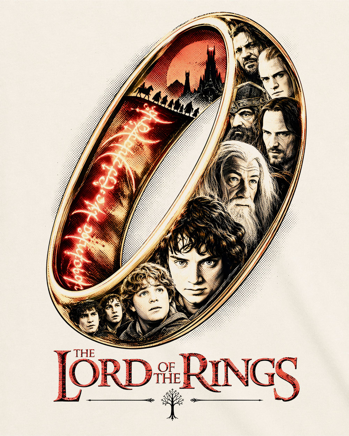 Camiseta Off-White O Senhor dos Anéis – The One Ring