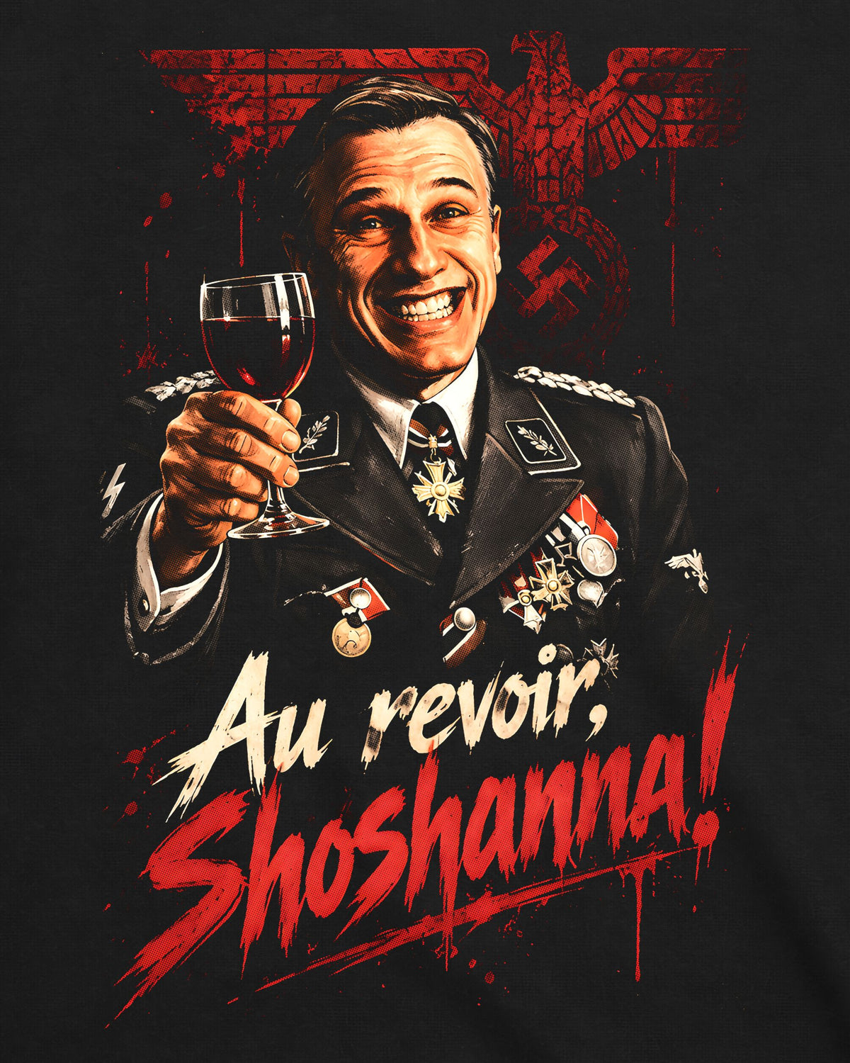 Camiseta Bastardos Inglórios – Au Revoir, Shoshanna!