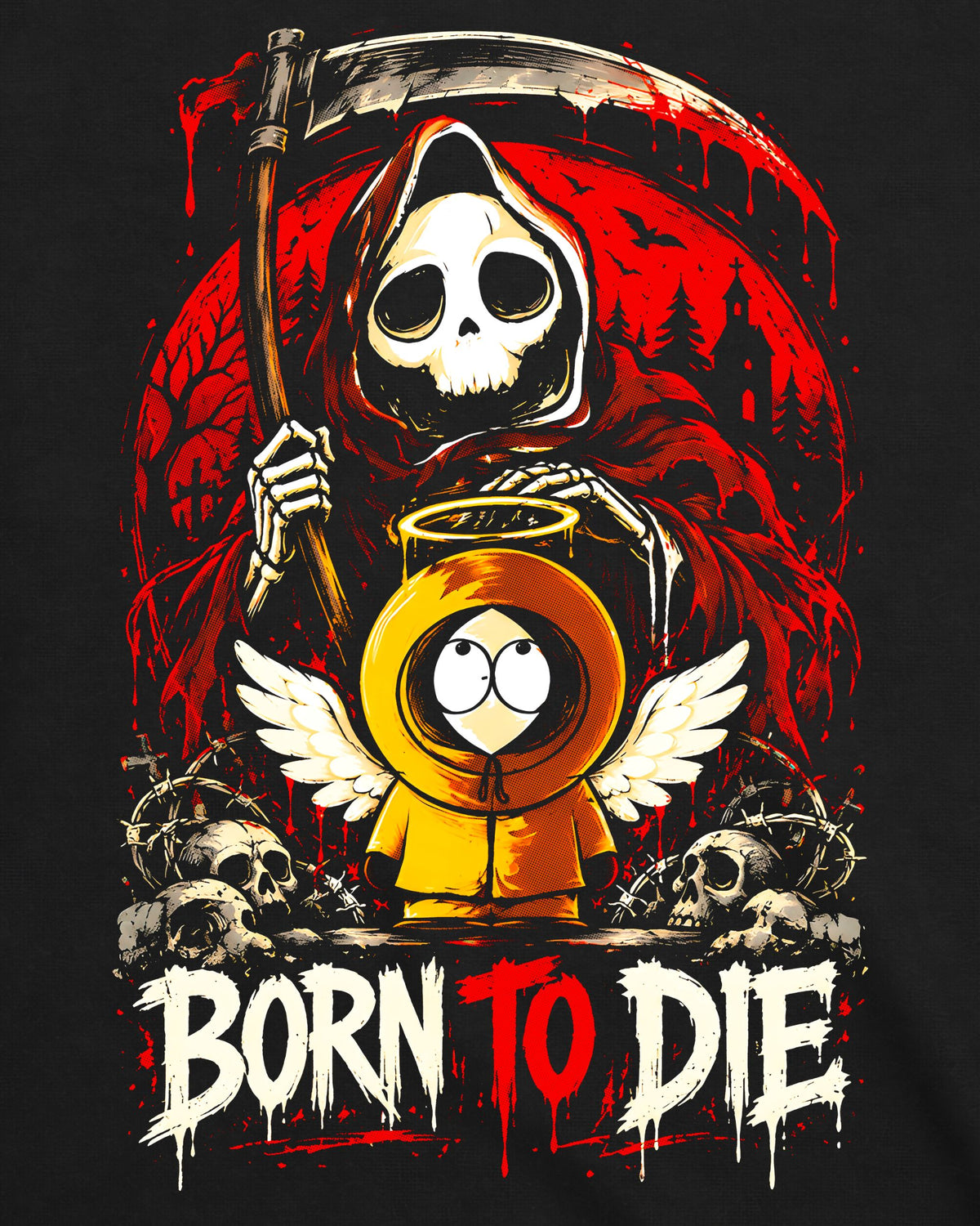 Camiseta South Park – Born to Die