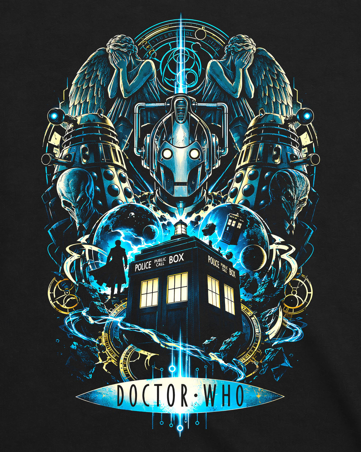 Camiseta Doctor Who – Time Lord Crest