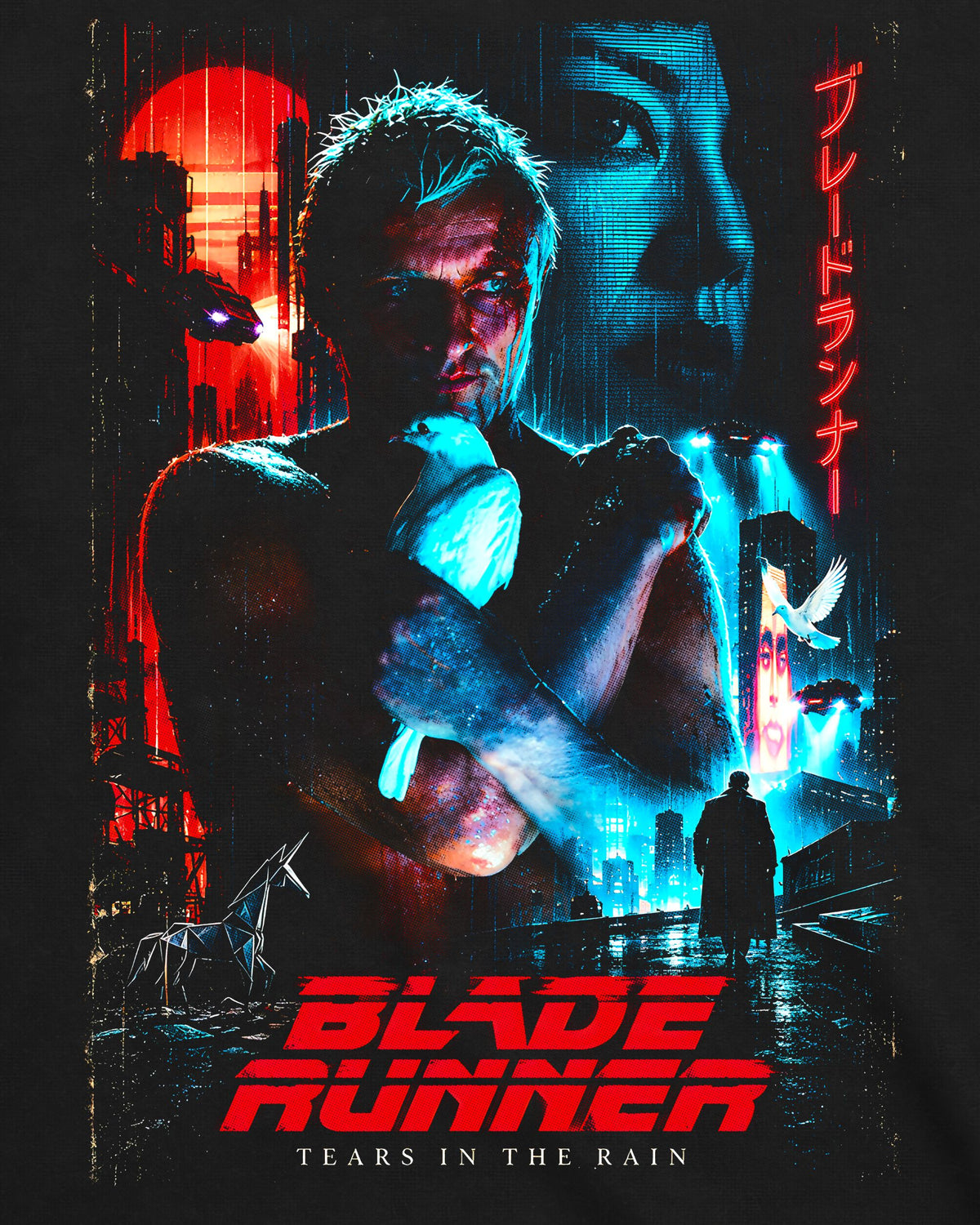 Camiseta Blade Runner – Tears in the Rain