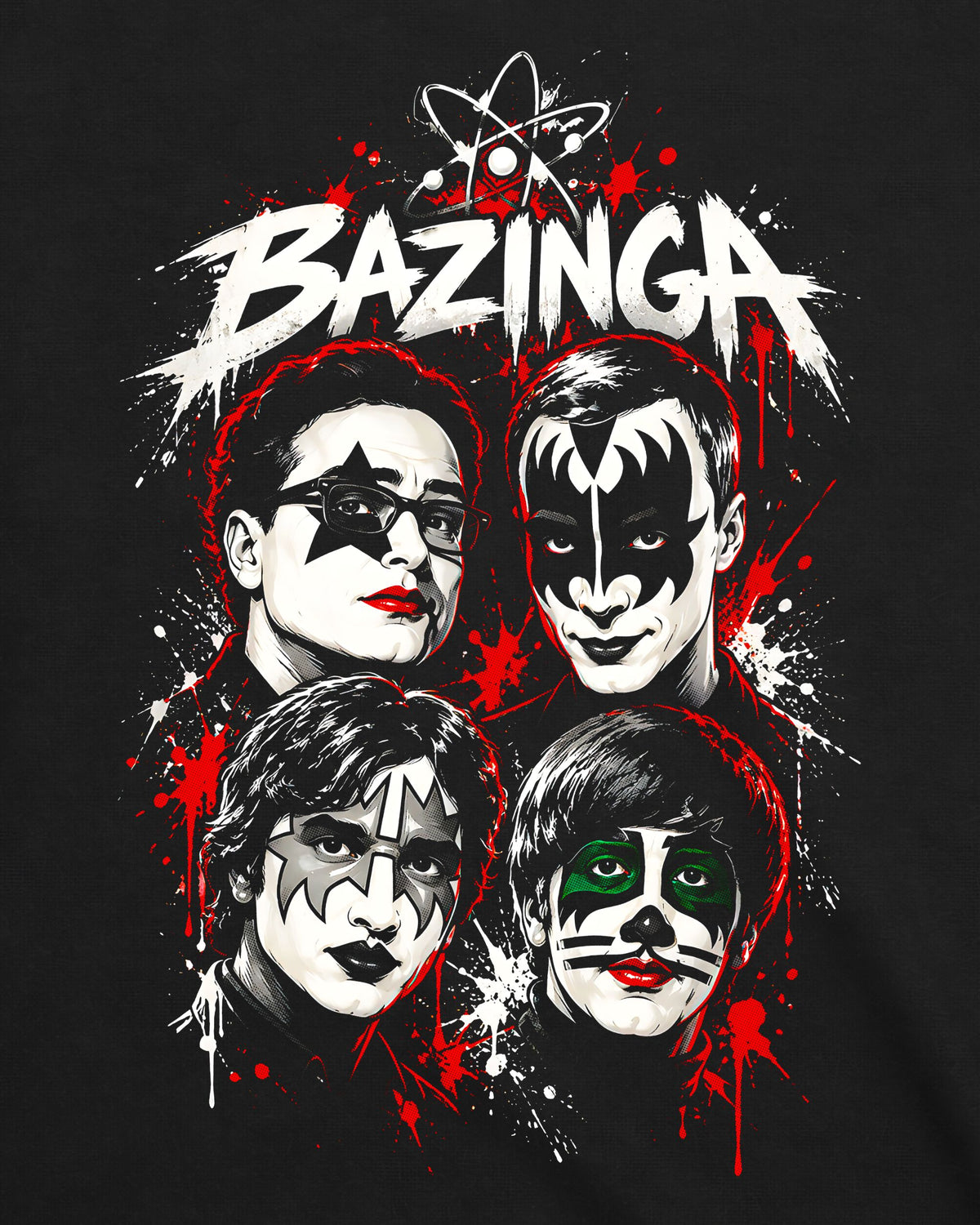 Camiseta The Big Bang Theory – Detroit Geek City
