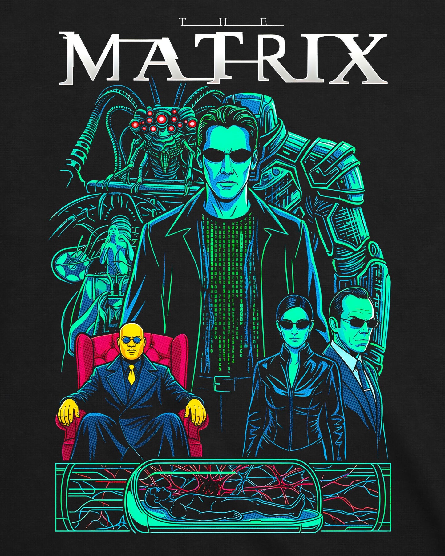 Camiseta Matrix – Grid Awakening