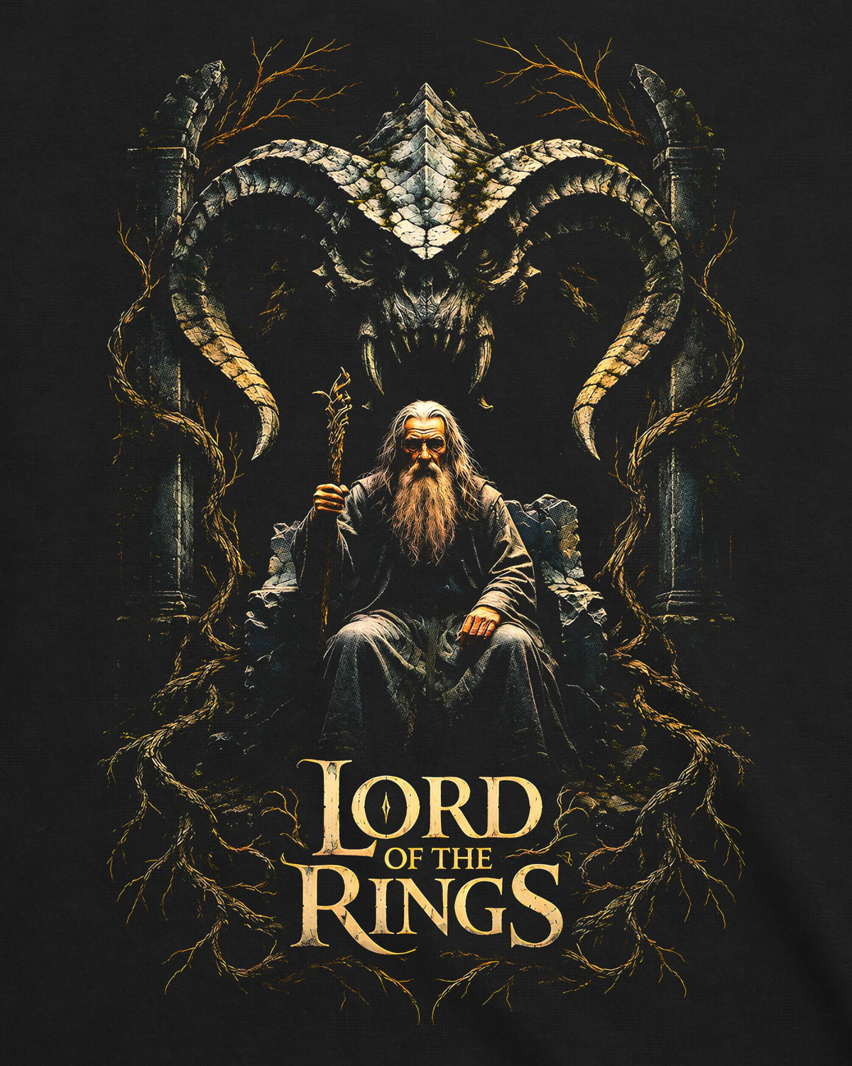 Camiseta O Senhor dos Anéis – The Gray Throne