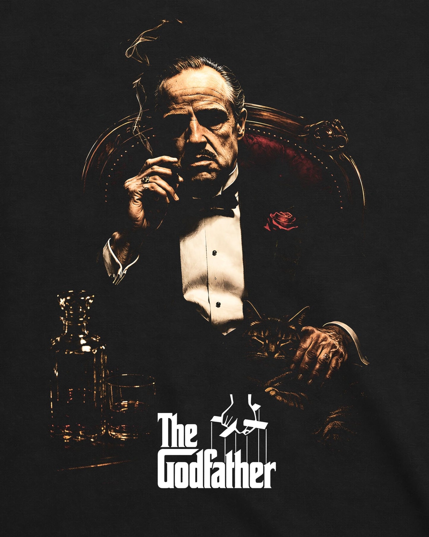 Camiseta O Poderoso Chefão – Godfather Icon