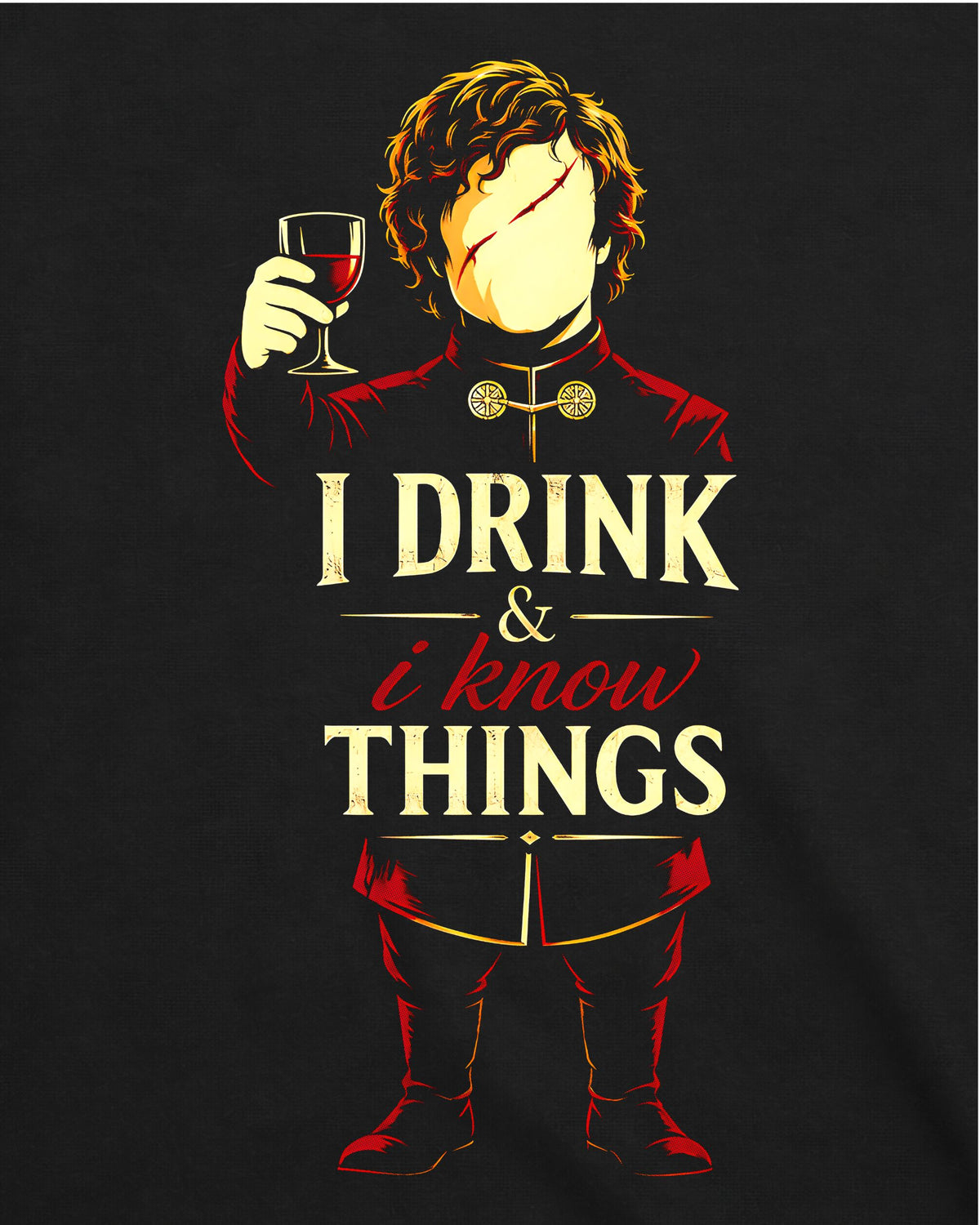 Camiseta Game of Thrones – I Drink & I Know Things