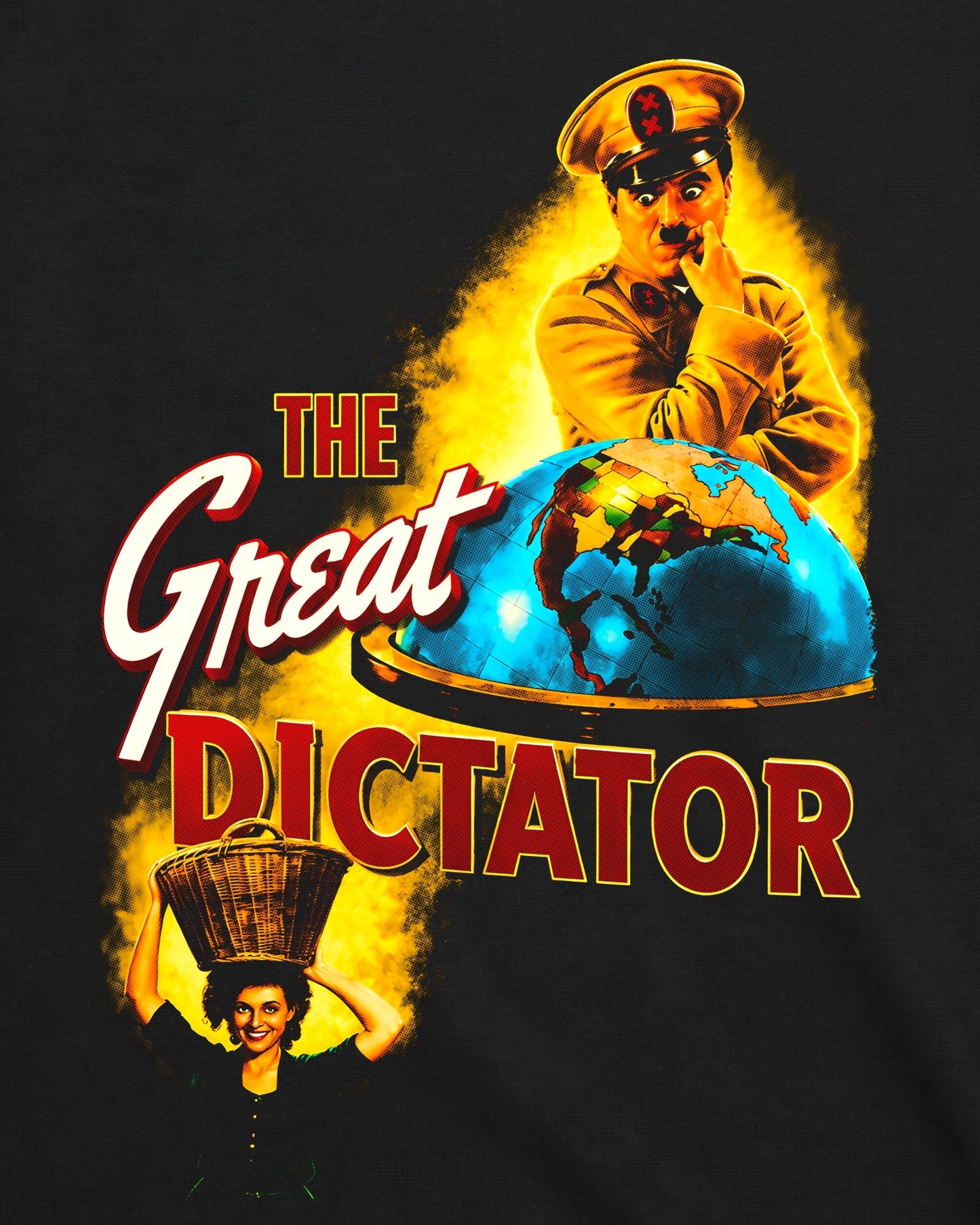 Camiseta O Grande Ditador – The Globe of Hynkel