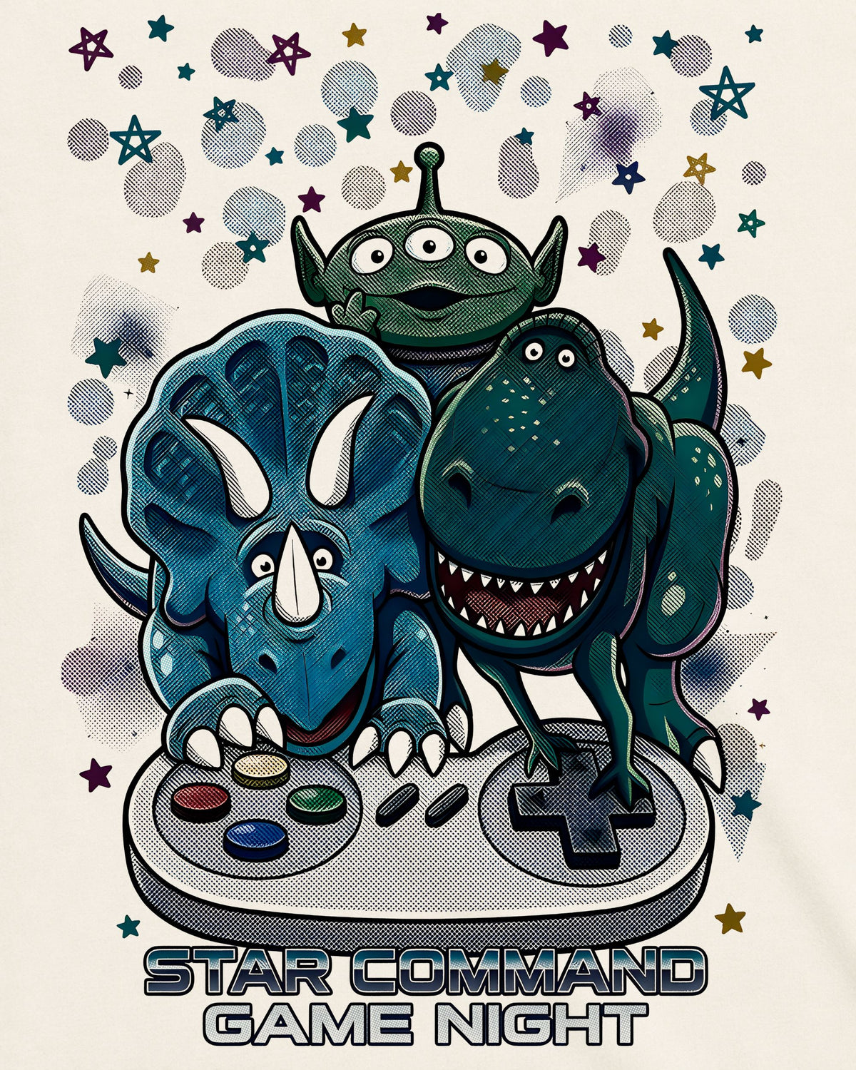 Camiseta Off-White Toy Story – Star Command
