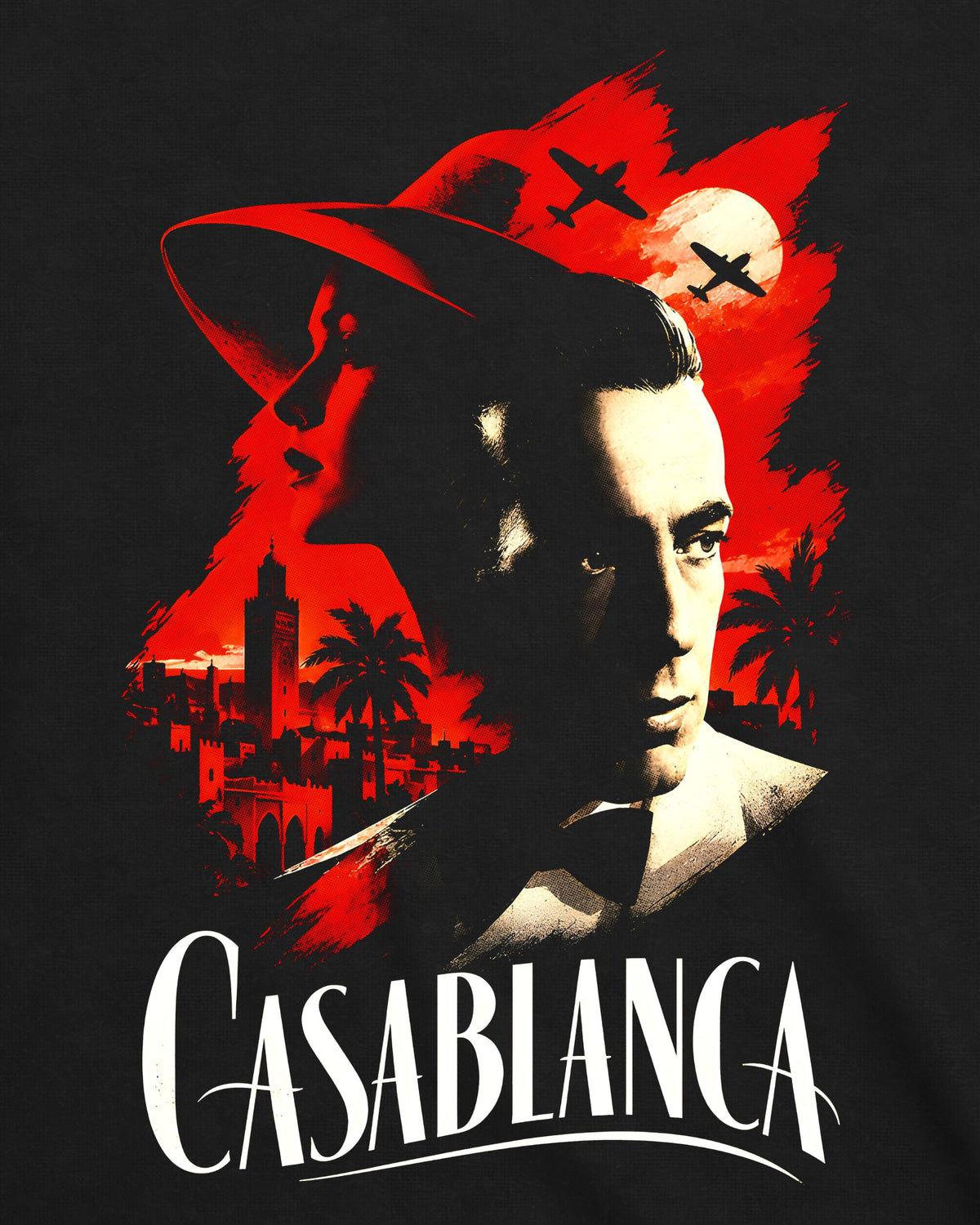 Camiseta Casablanca – Looking at You, Kid