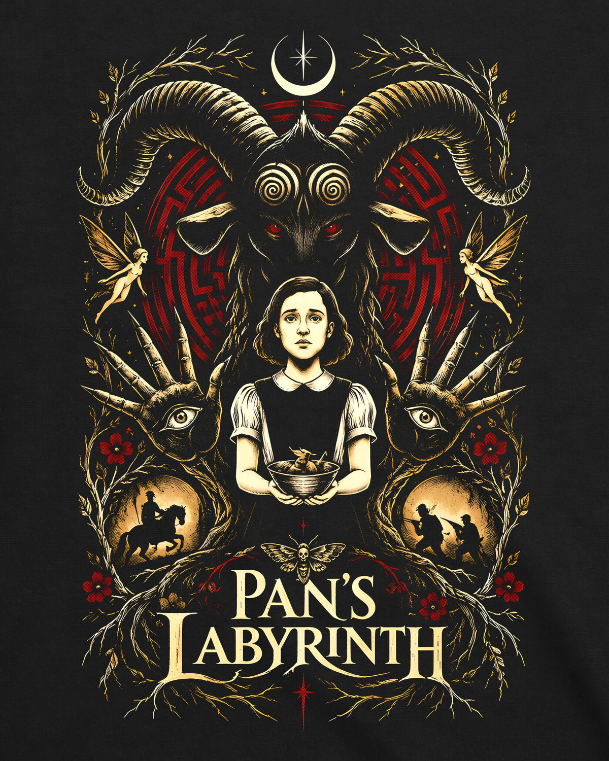 Camiseta O Labirinto do Fauno – Sacred Bloodline