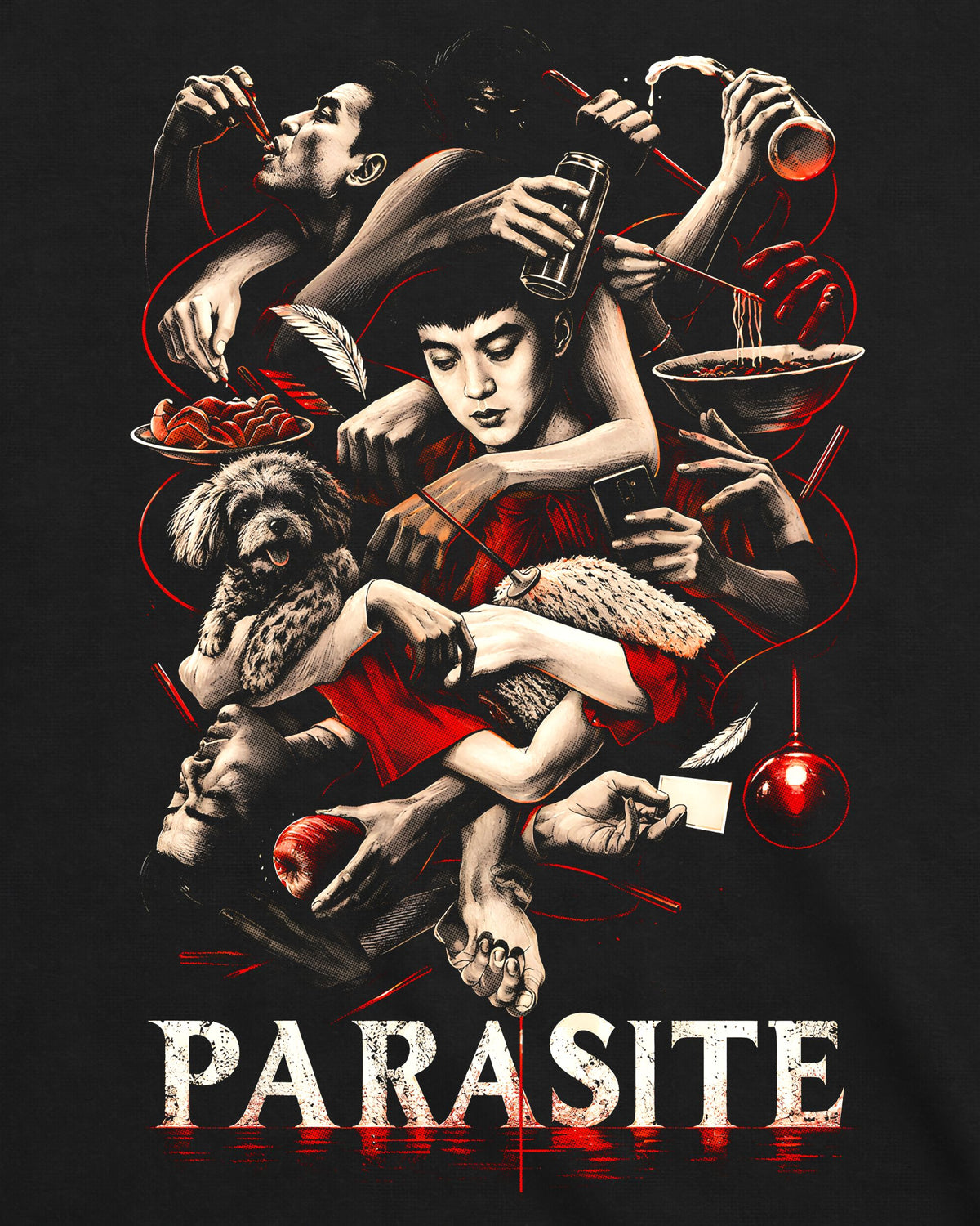 Camiseta Parasita – Parasitic Strings