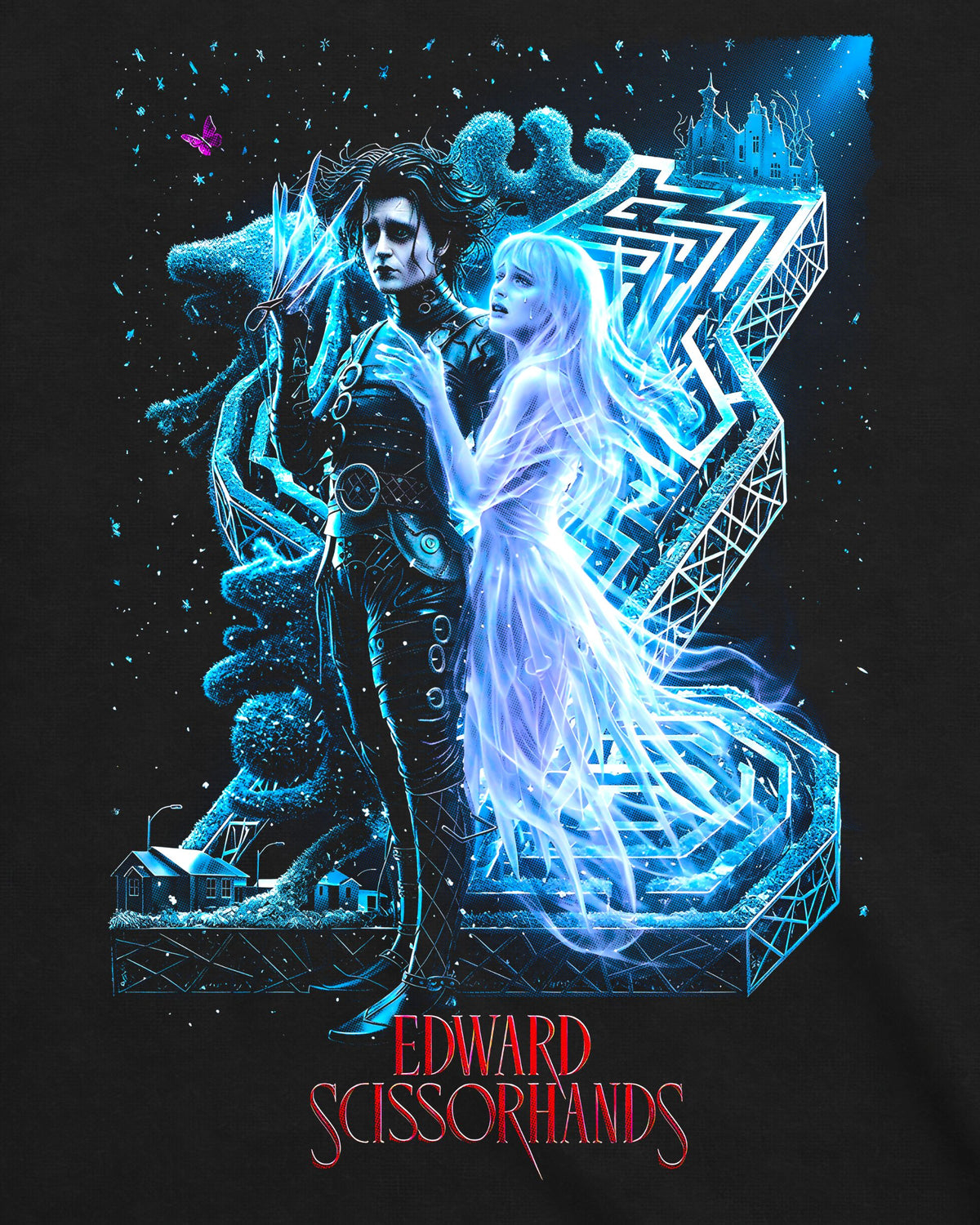 Camiseta Edward Mãos de Tesoura – Frozen Romance