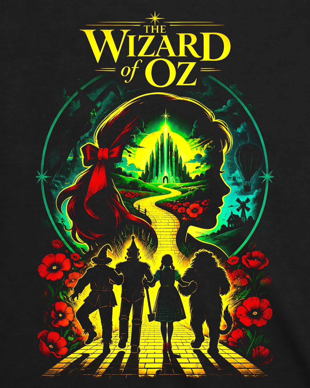 Camiseta O Mágico de Oz – Yellow Brick Road Vintage