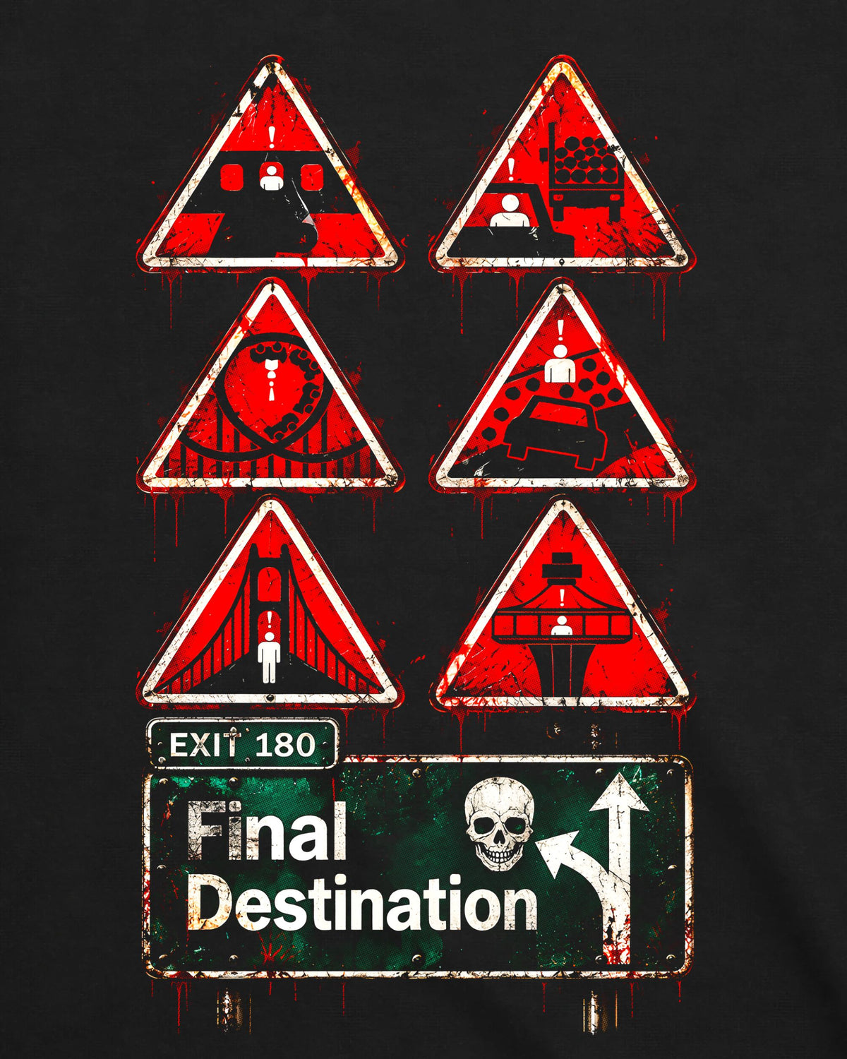 Camiseta Premonição – Final Destination