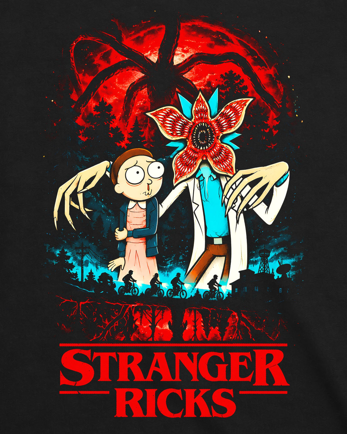 Camiseta Rick and Morty – Stranger Rick