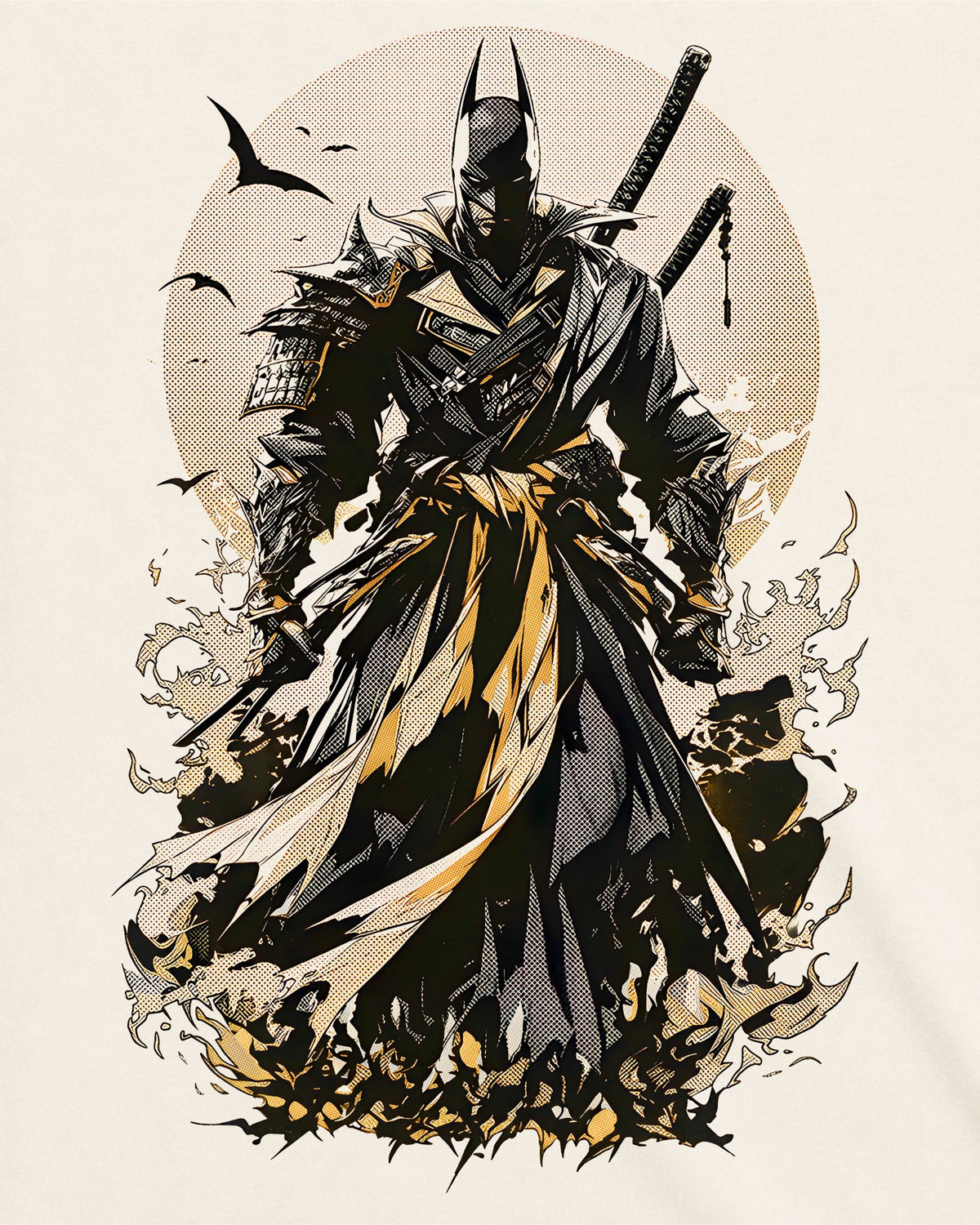 Camiseta Off-White Batman – Samurai