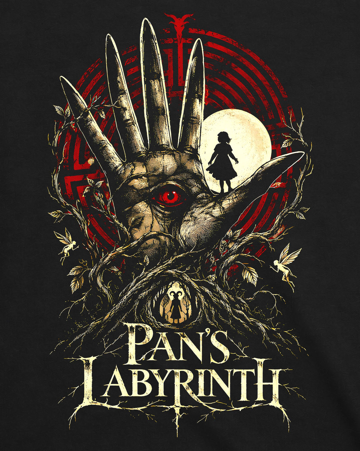 Camiseta O Labirinto do Fauno – Underworld Labyrinth
