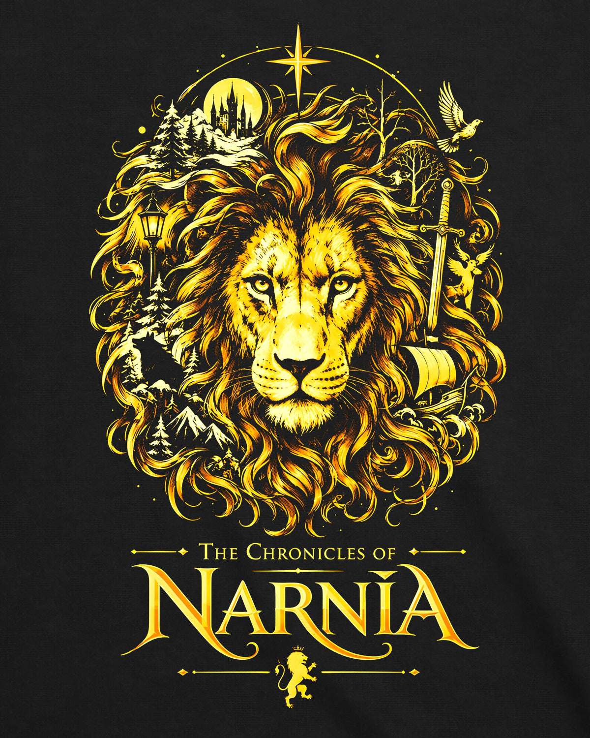 Camiseta As Crônicas de Narnia – Mane of Secrets