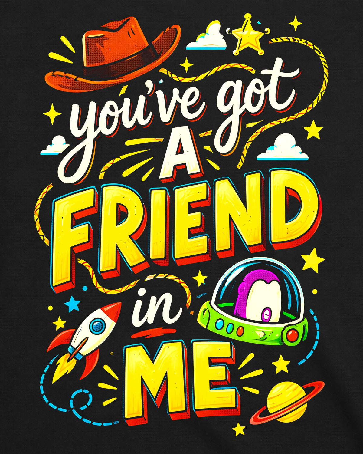 Camiseta Toy Story – You've Got a Friend in Me