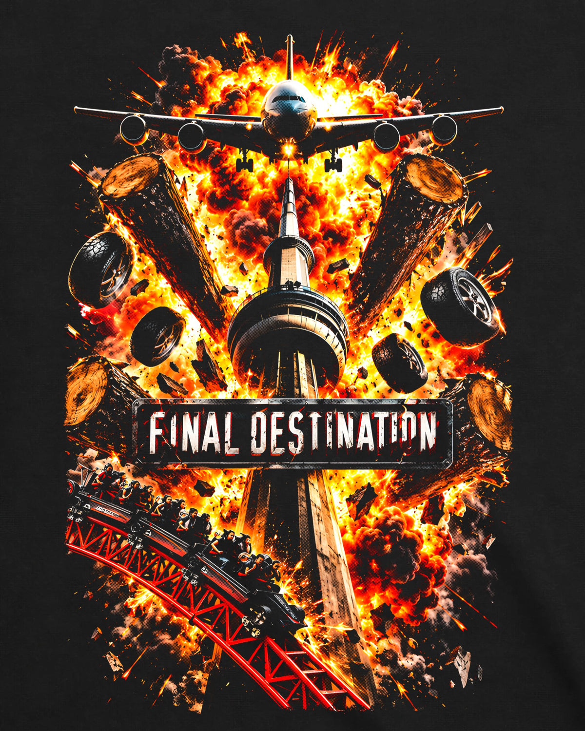 Camiseta Premonição – Premonition Disaster