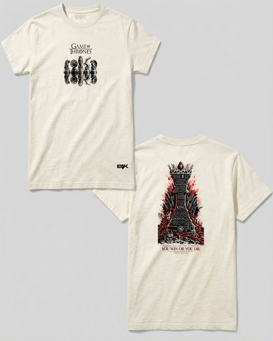 Camiseta Frente e Costas Off-White Game of Thrones – Dracarys