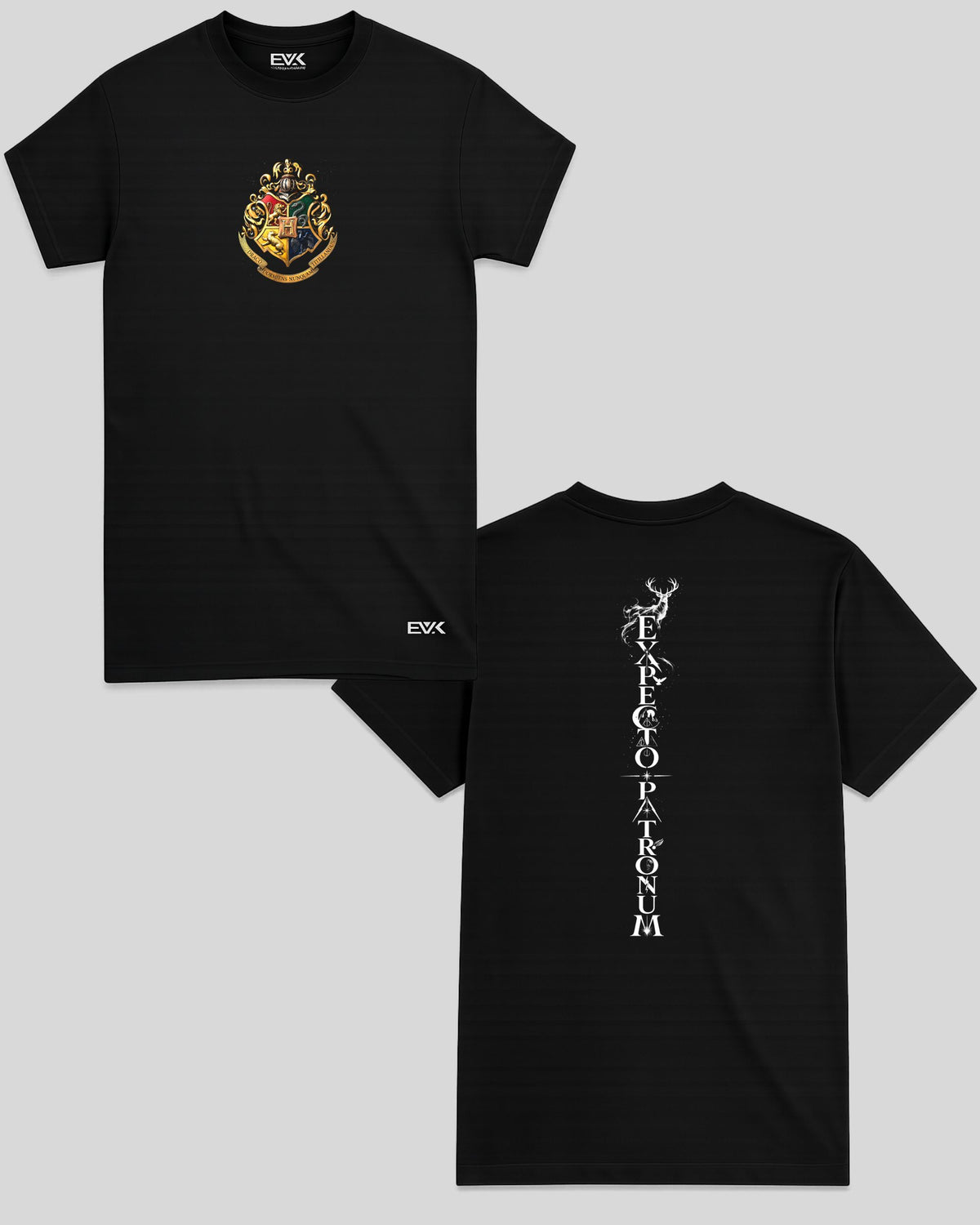 Camiseta Frente e Costas Harry Potter – Minimal Expecto Patronum