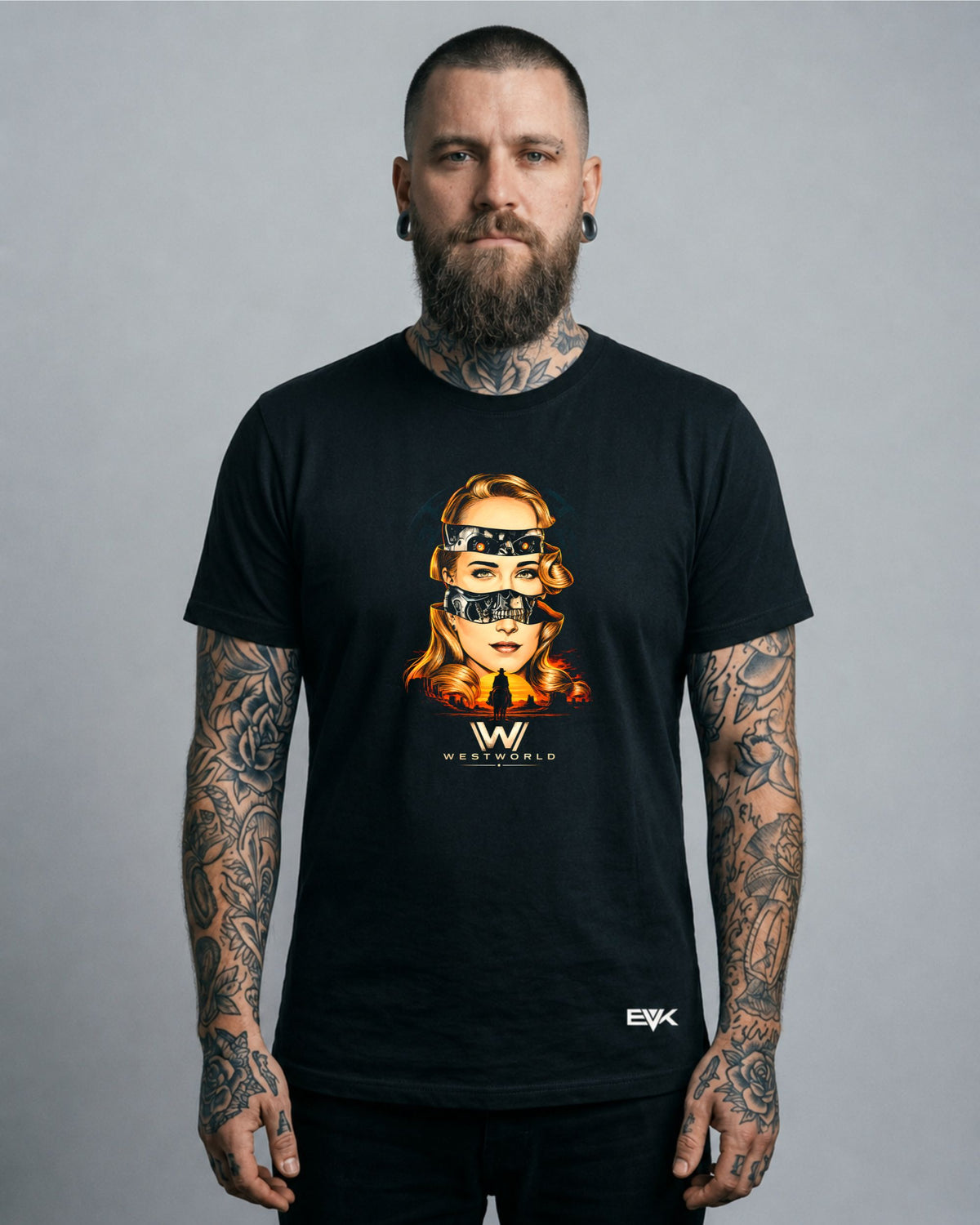 Camiseta Westworld – Mechanical Beauty