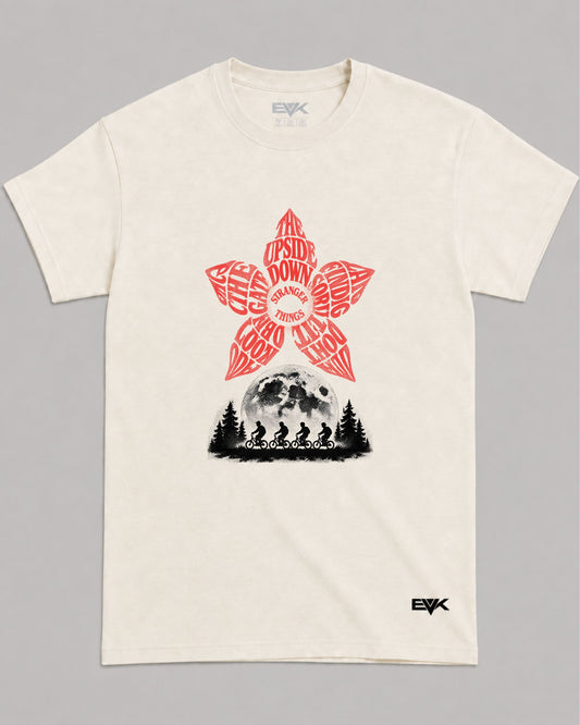 Camiseta Off-White Stranger Things – Demogorgon Typography