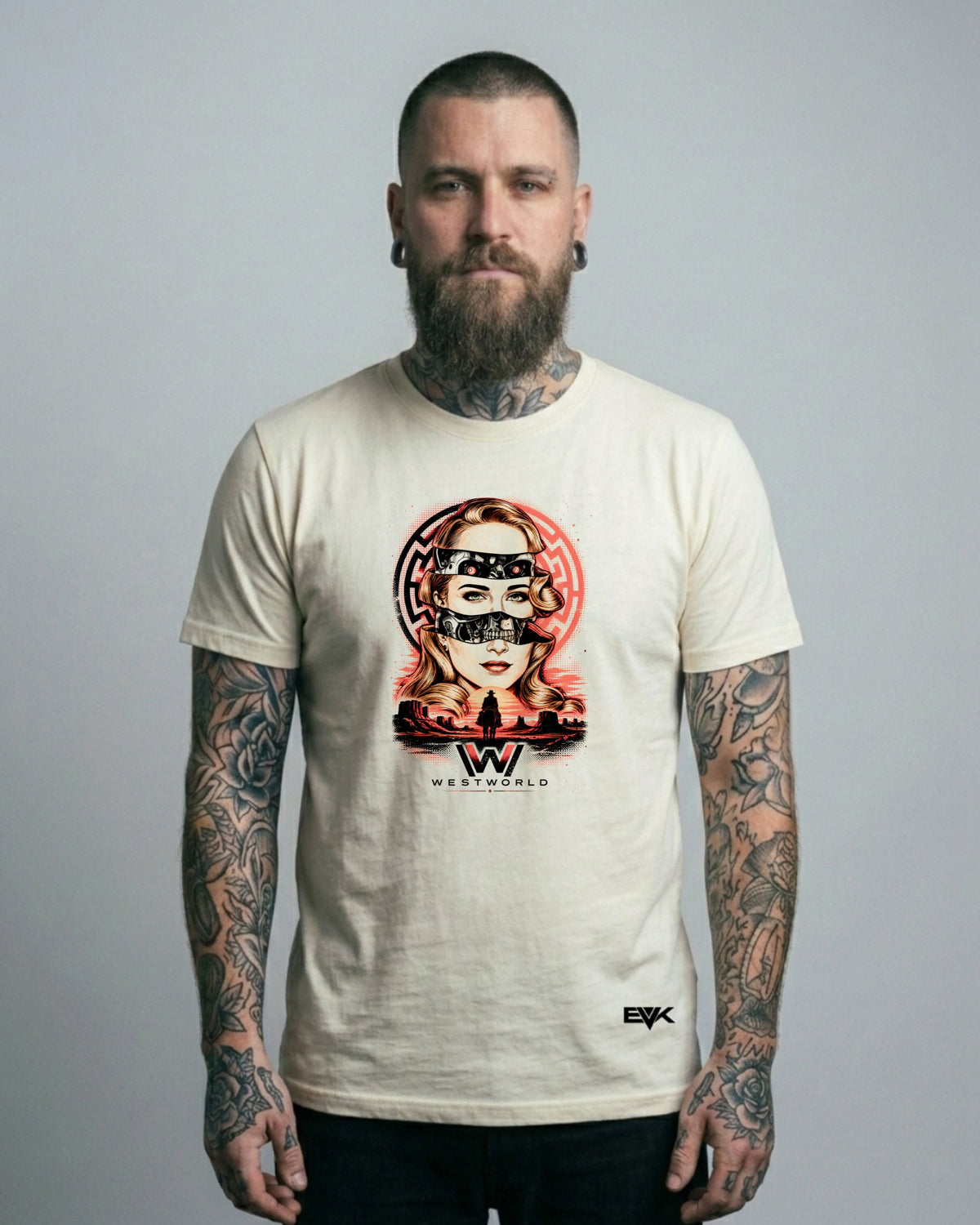 Camiseta Off-White Westworld – Mechanical Beauty