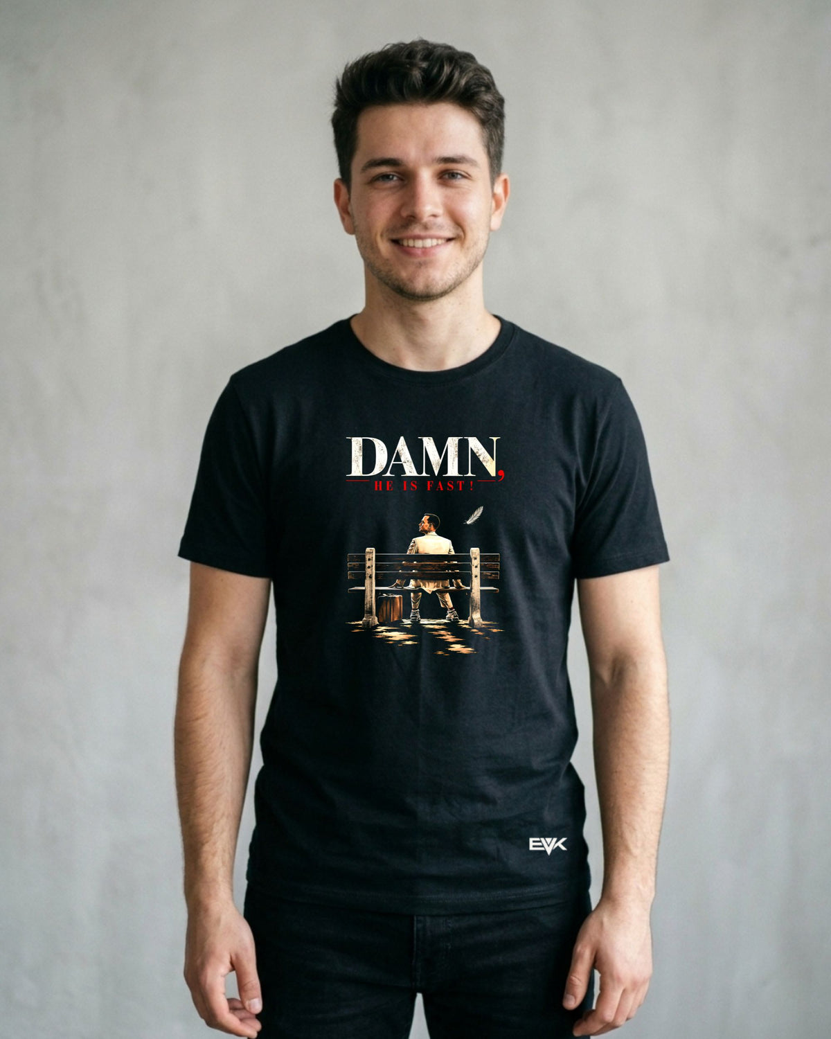 Camiseta Forrest Gump – Damn, He Is Fast