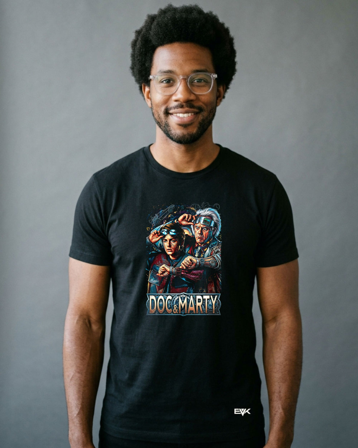 Camiseta De Volta Para o Futuro – Doc & Marty