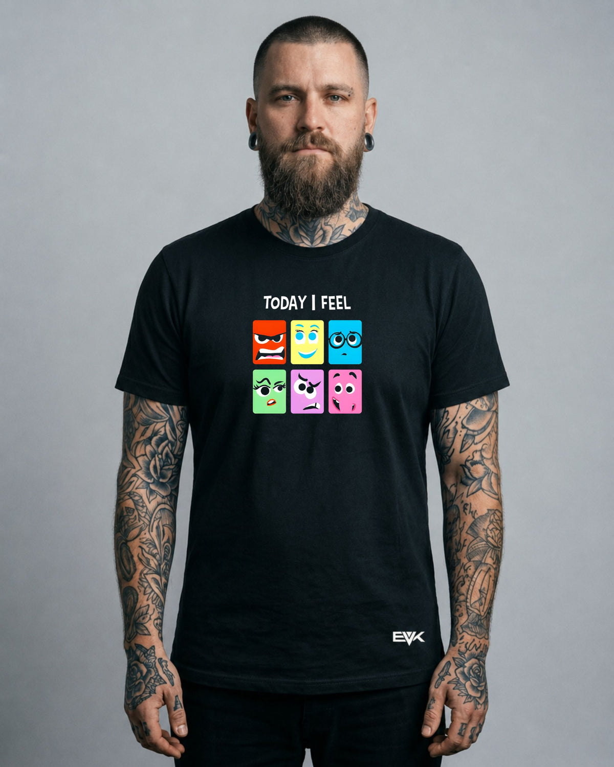 Camiseta Divertida Mente – Today I Feel
