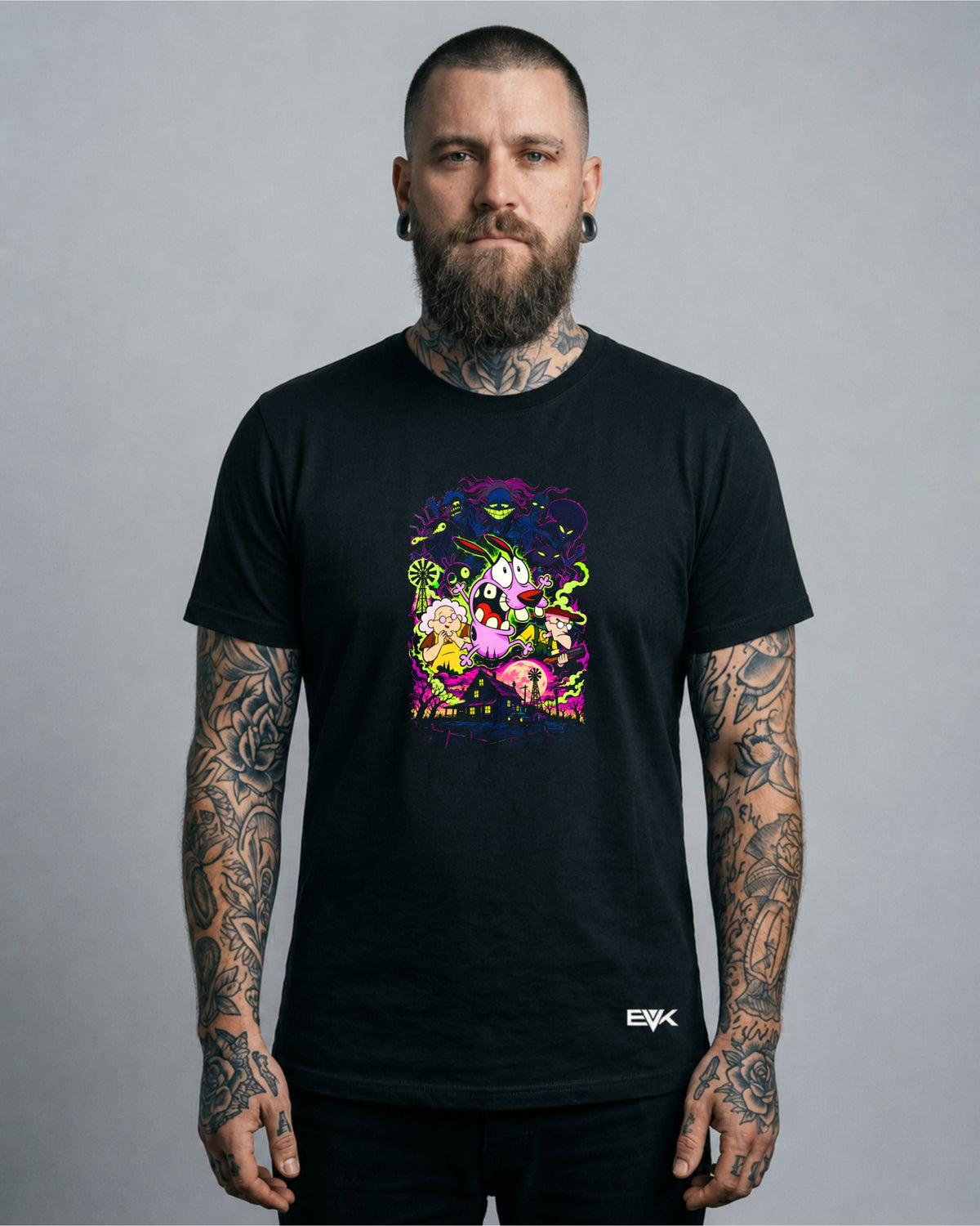Camiseta Coragem, o Cão Covarde – Middle of Nowhere Nightmares