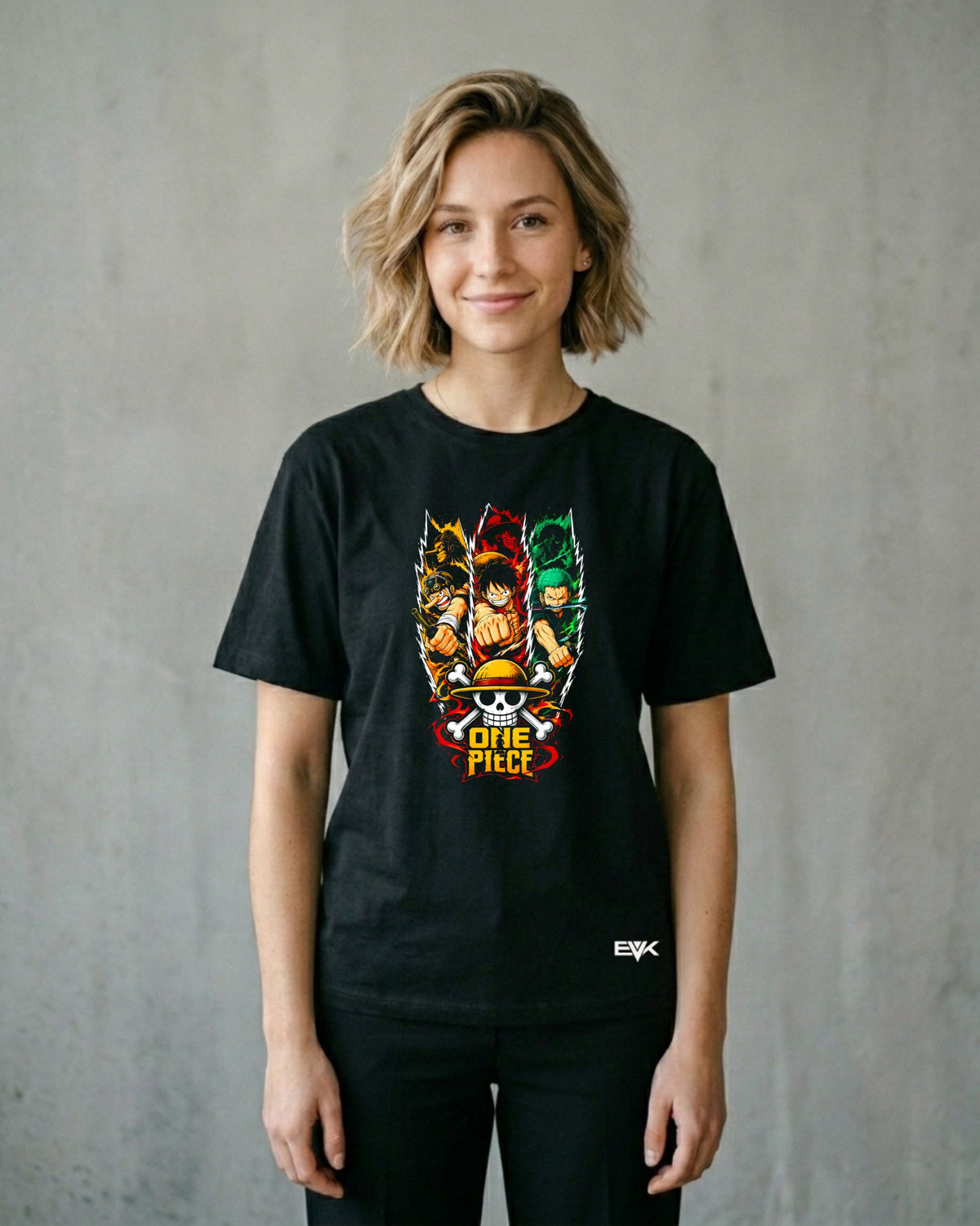 Camiseta One Piece – OG Straw Hats Panels Tee
