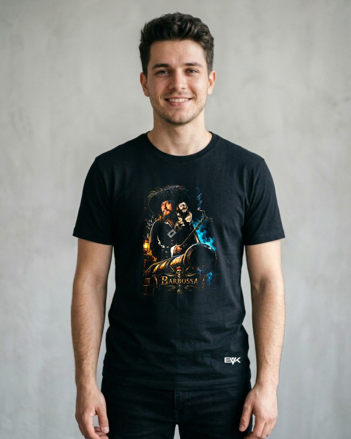 Camiseta Piratas do Caribe – Barbossa