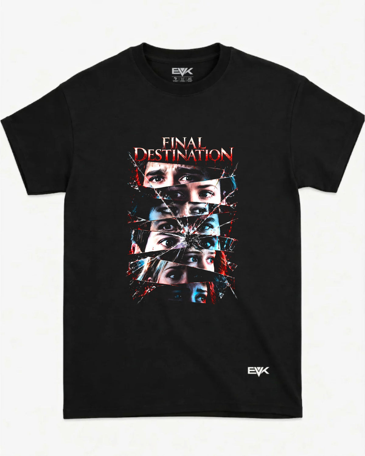Camiseta Premonição – Shattered Glass Eyes
