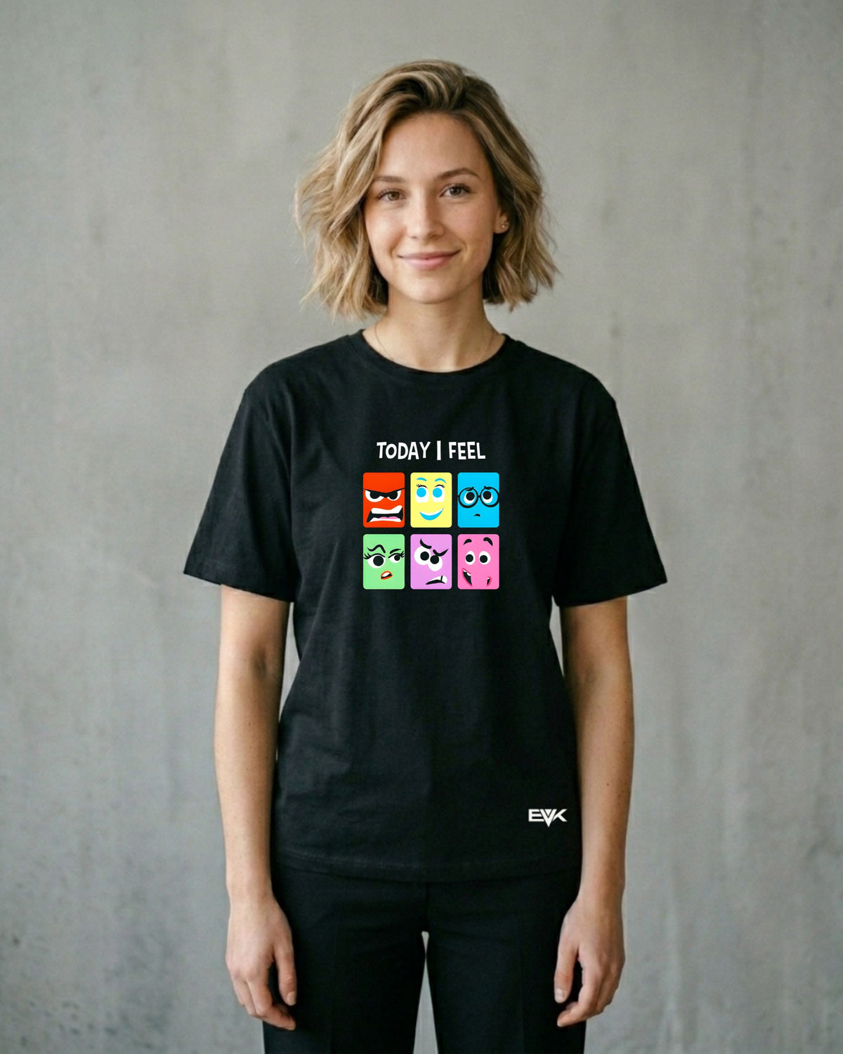Camiseta Divertida Mente – Today I Feel