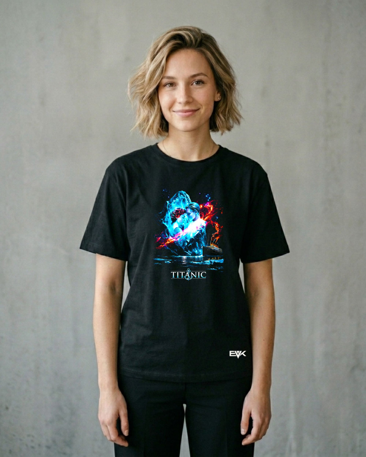 Camiseta Titanic – Cosmic Romance Graphic